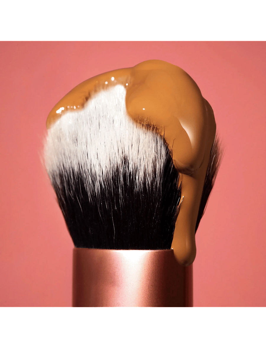 Real Techniques - Real Techniques Expert Face Brush Multilingual - makeup - orange - 4