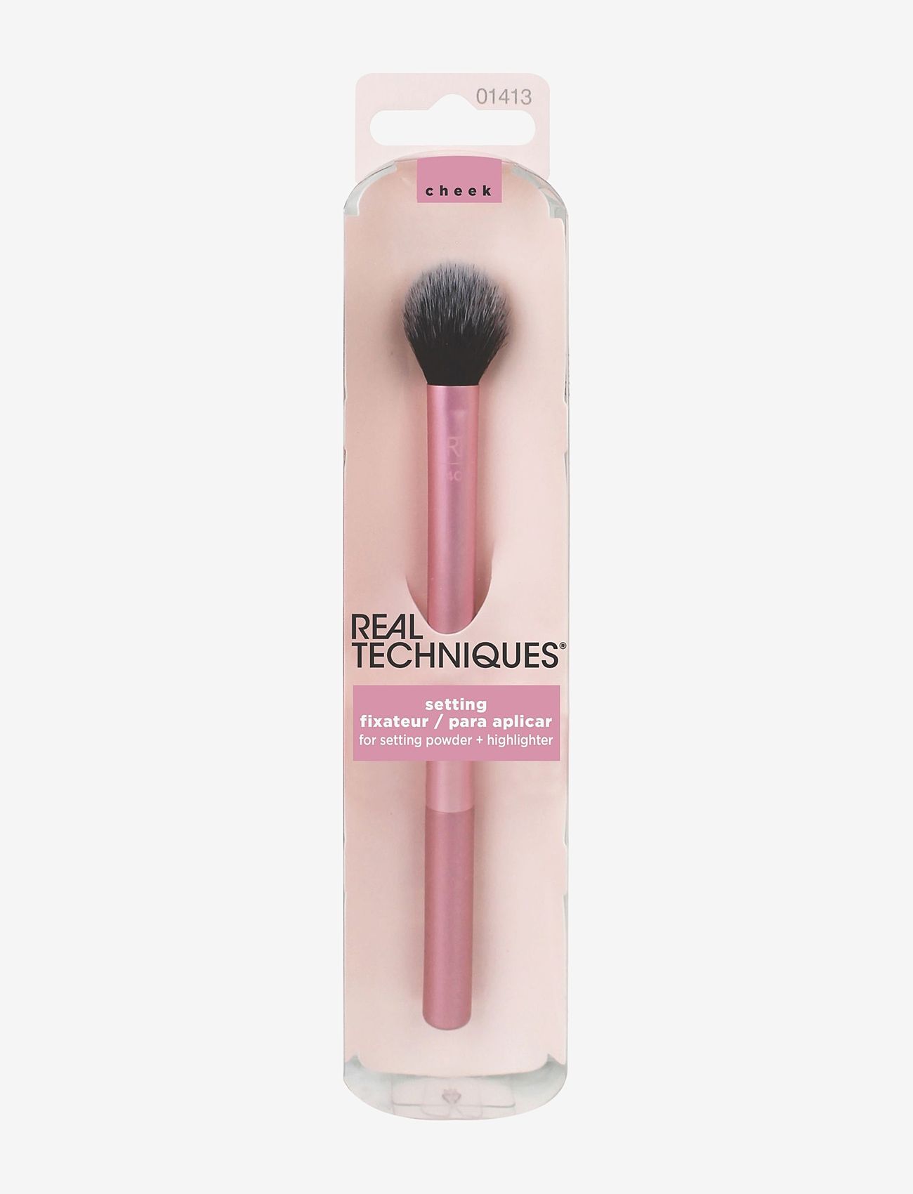 Real Techniques - Real Techniques Setting Brush Multilingual - laveste priser - pink - 1