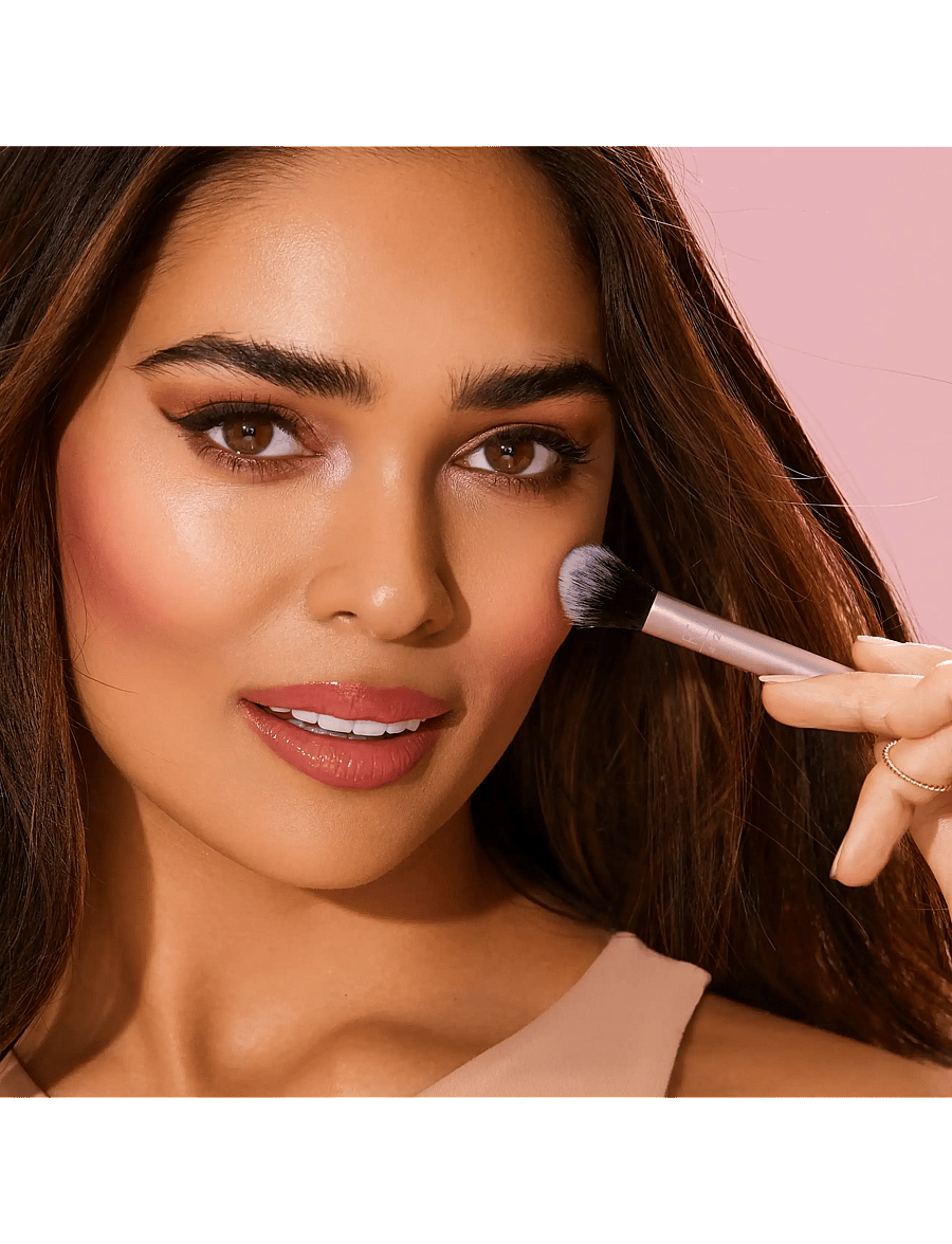 Real Techniques - Real Techniques Setting Brush Multilingual - makeup - pink - 2