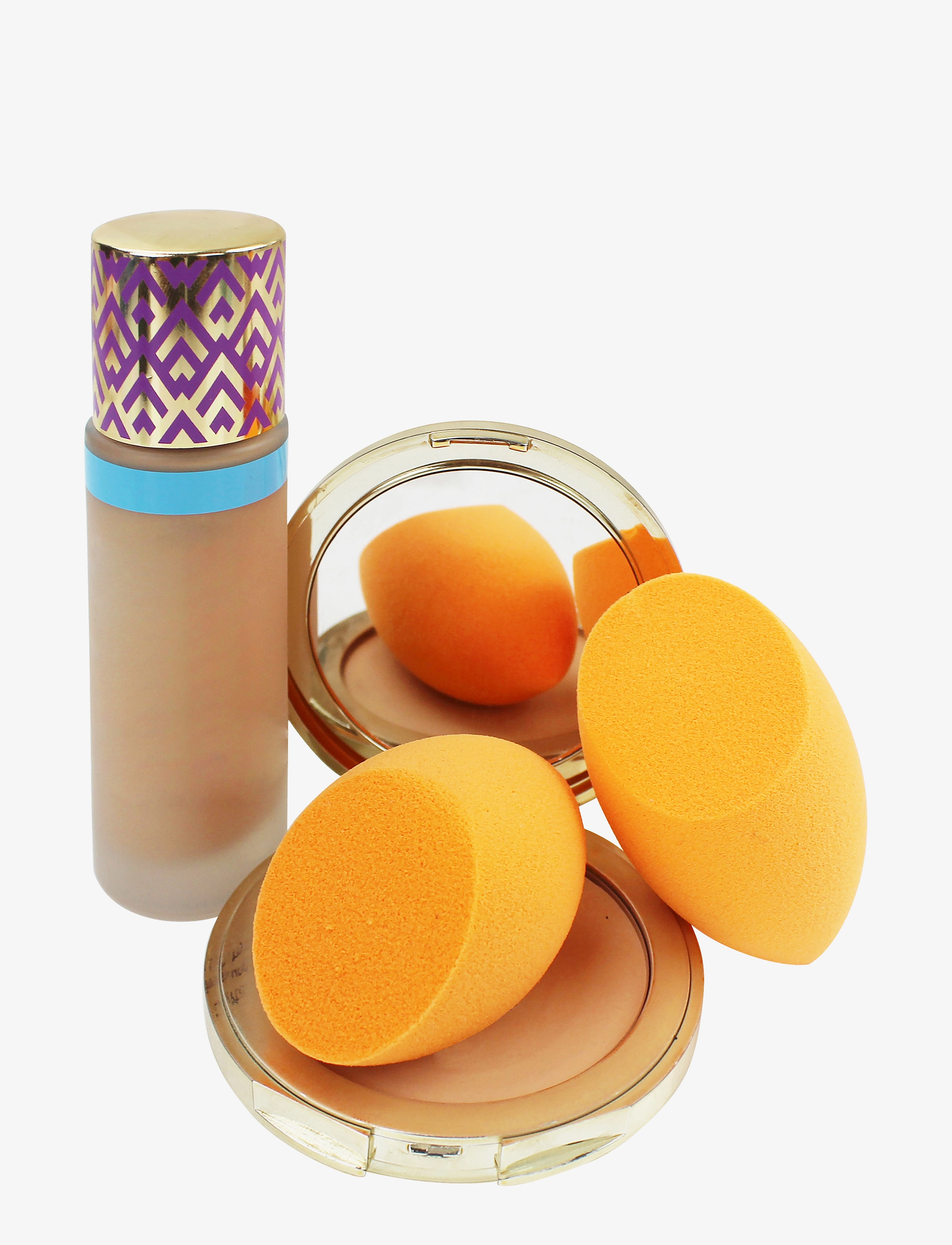 Real Techniques - Real Techniques 2 Pk Mircle Complex Spng Mltlg - orange - 2