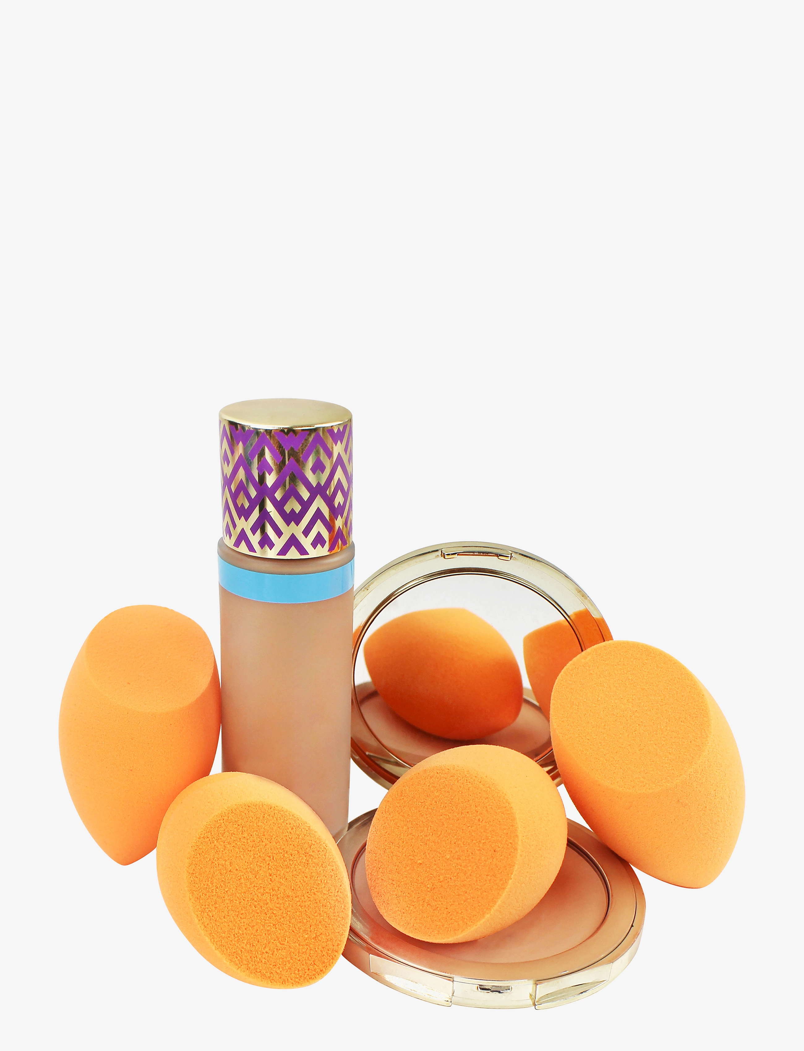 Real Techniques - Real Techniques 4 Miracle Complexion Sponges - makeup - orange - 2