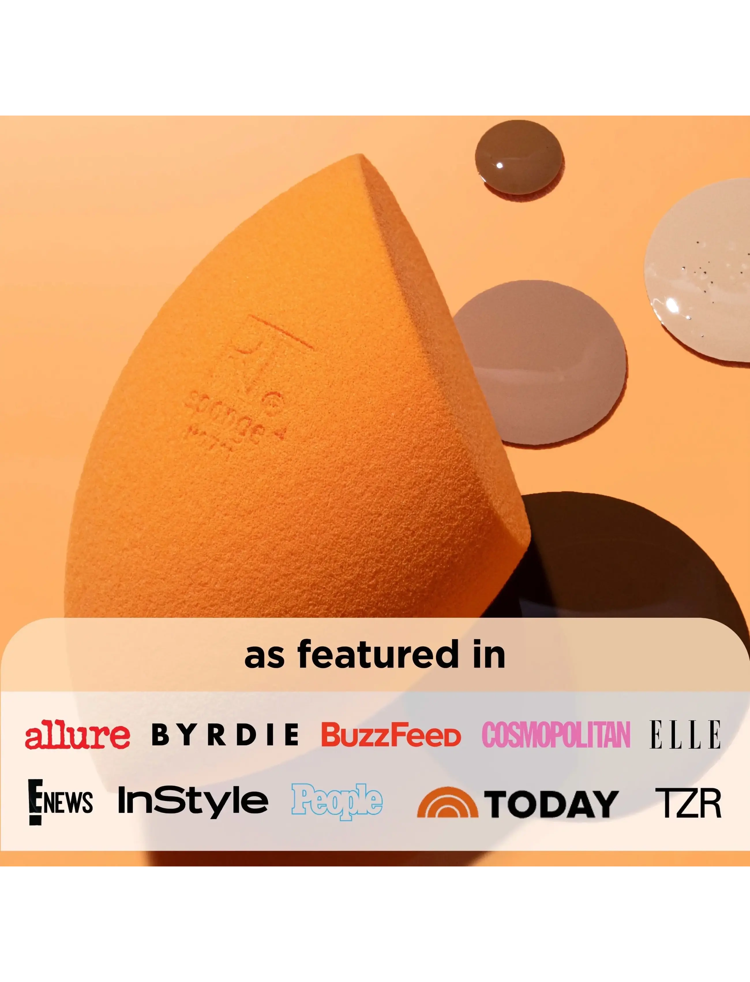 Real Techniques - Real Techniques 4 Miracle Complexion Sponges - makeup - orange - 4