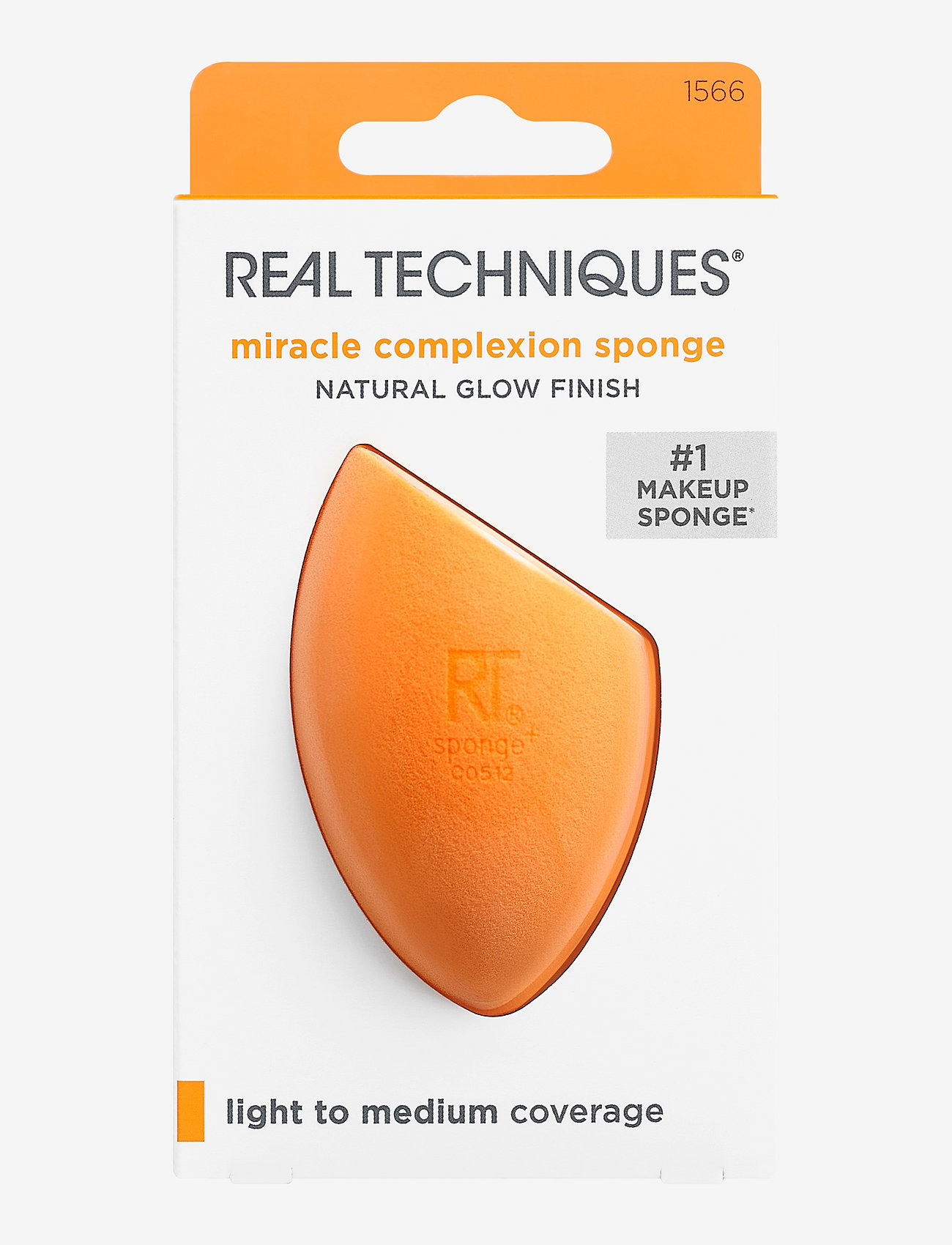 Real Techniques - Real Techniques Miracle Complexion Sponge - laveste priser - orange - 2