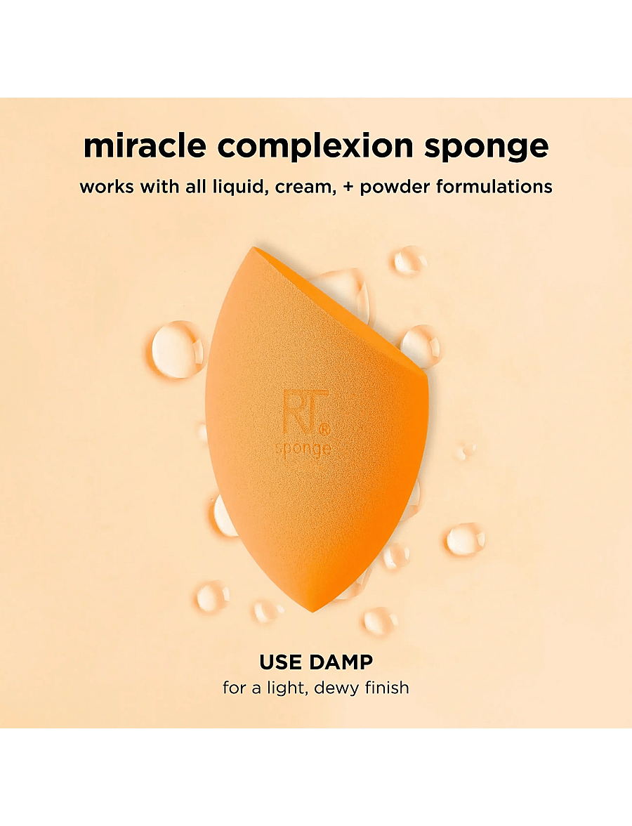 Real Techniques - Real Techniques Miracle Complexion Sponge - makeup - orange - 4