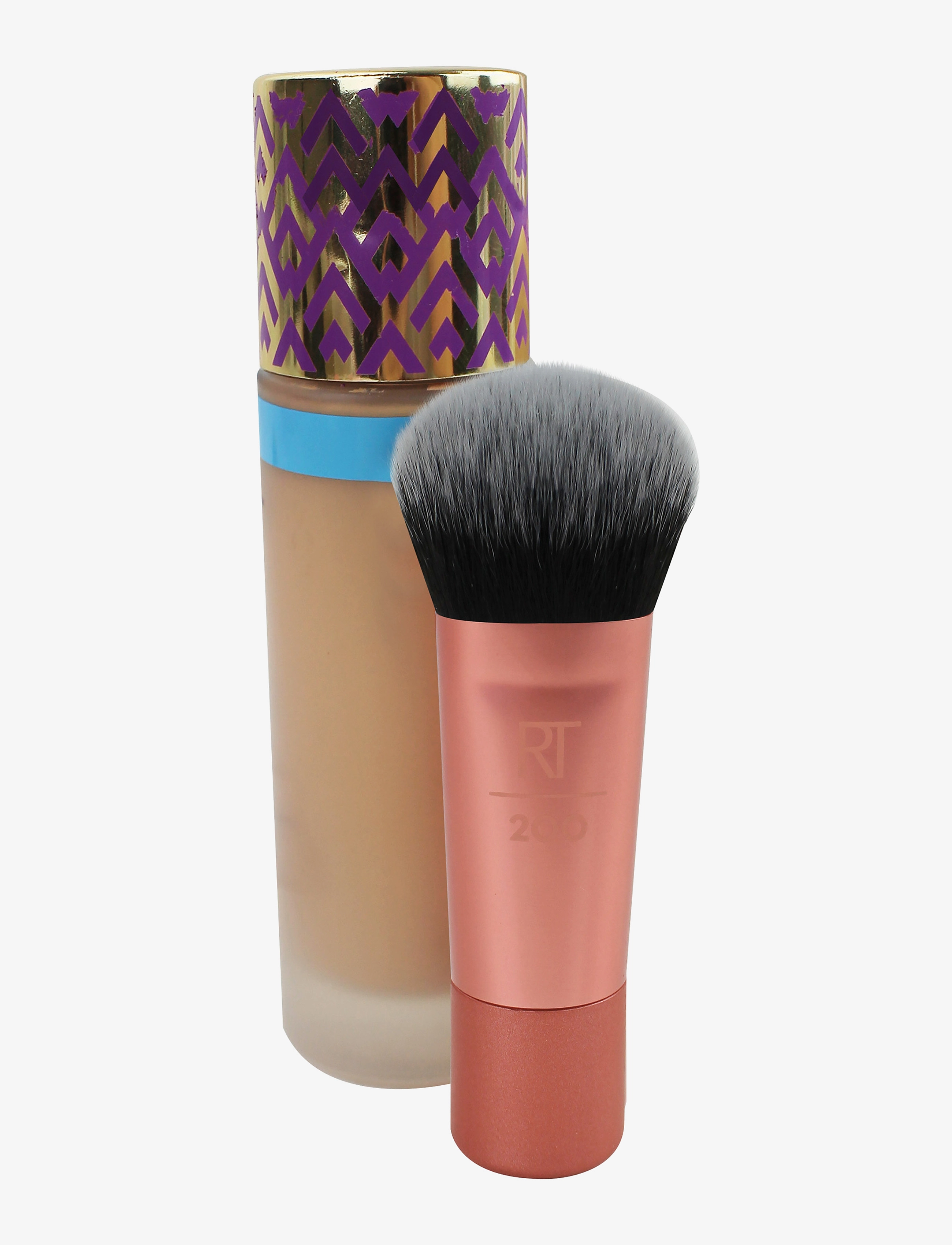 Real Techniques - Real Techniques Mini Expert Face Brush - sminke - orange - 3