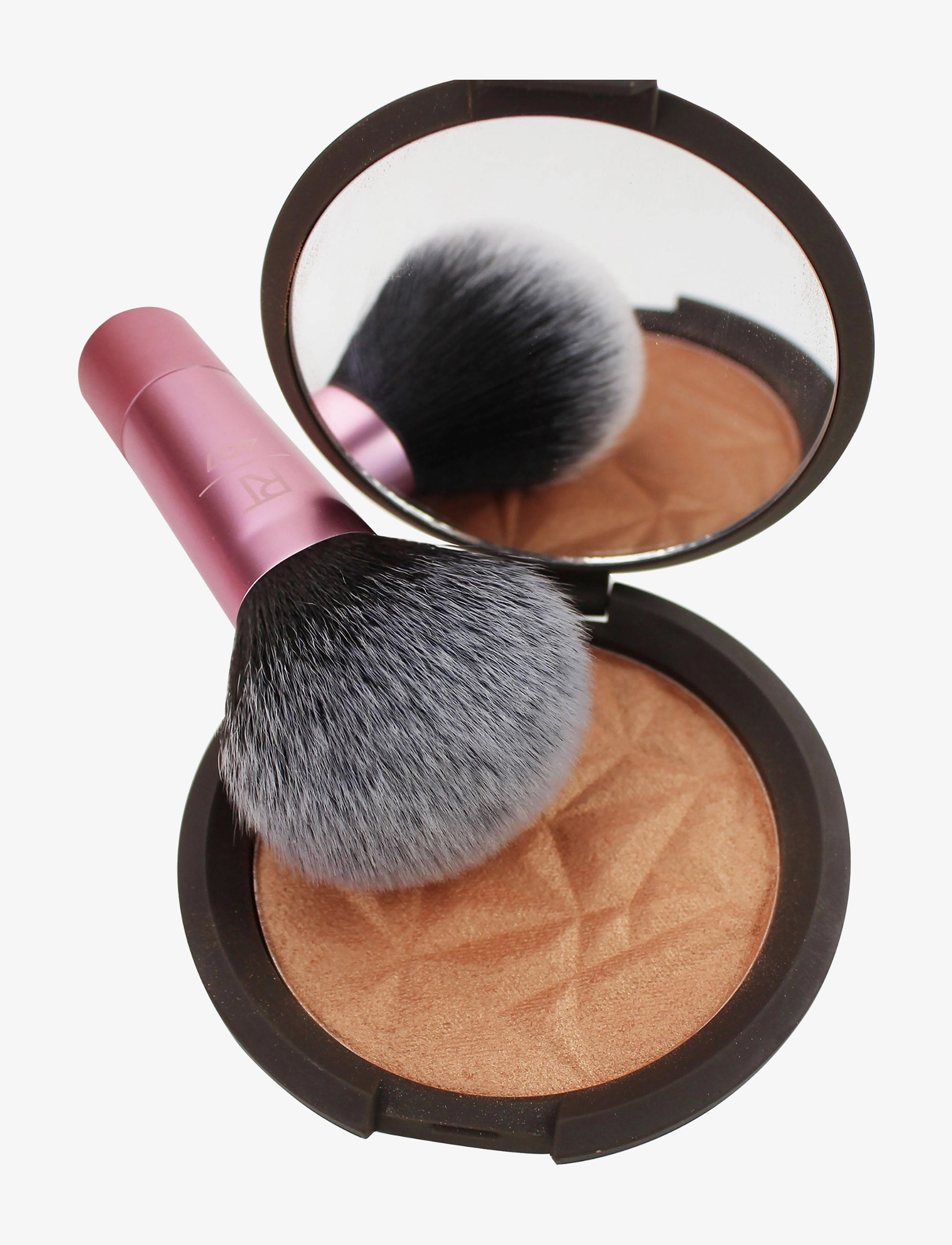 Real Techniques - Real Techniques Mini Multitask Brush - makeup - pink - 3