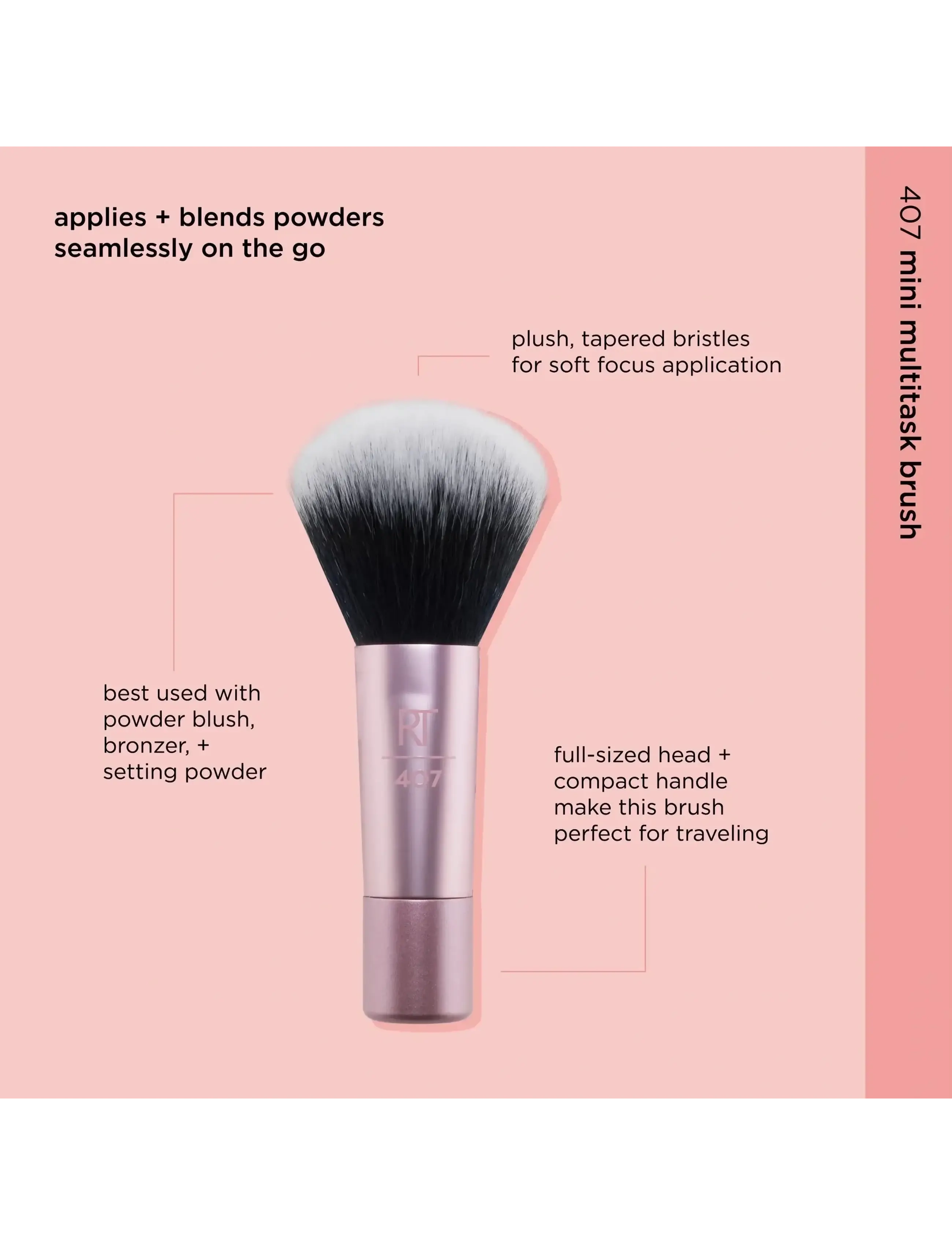 Real Techniques - Real Techniques Mini Brush Duo - makeup - no colour - 3
