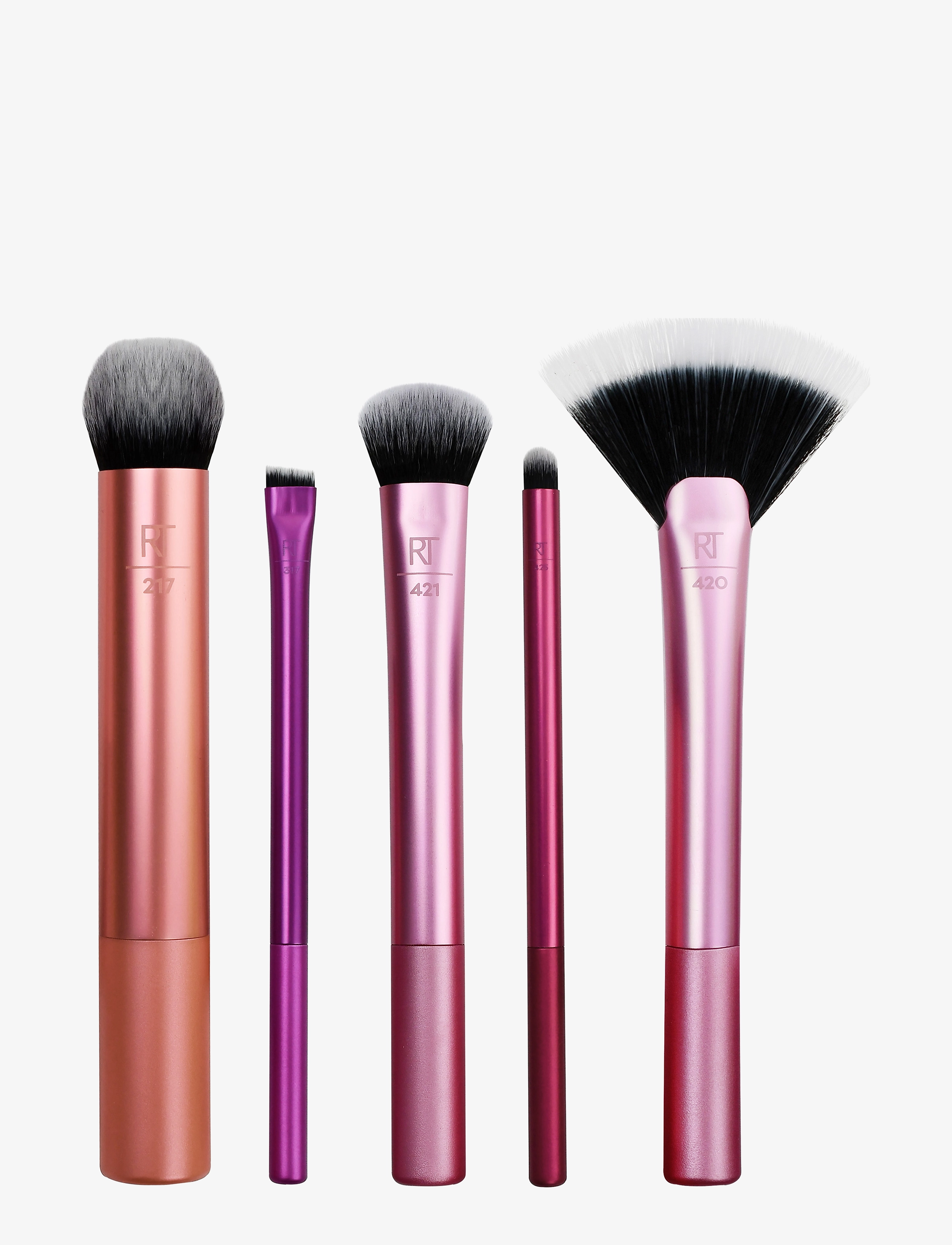 Real Techniques Artist Essentials, Børstesæt, Pink, Str: ONE SIZE