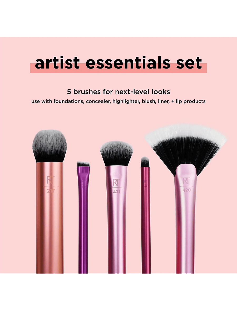 Real Techniques - artist essentials - makeup - pink - 1