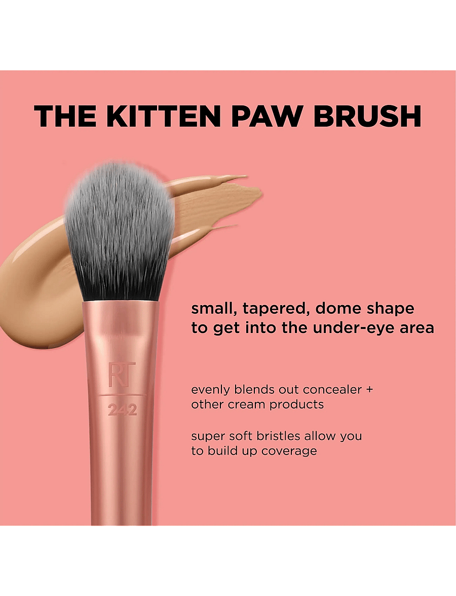 Real Techniques - Real Techniques Kitten Paw Concealer Brush - meikit - no colour - 2