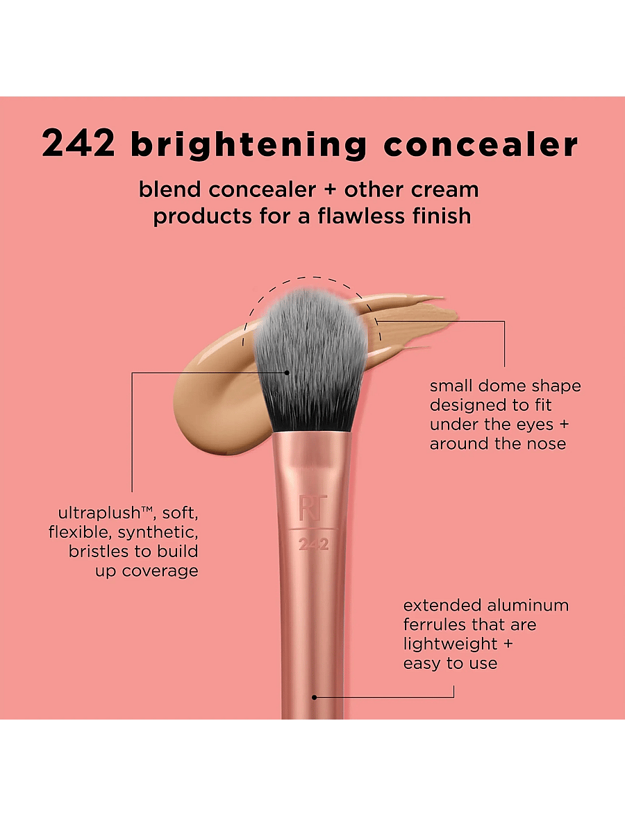 Real Techniques - Real Techniques Kitten Paw Concealer Brush - meikit - no colour - 3