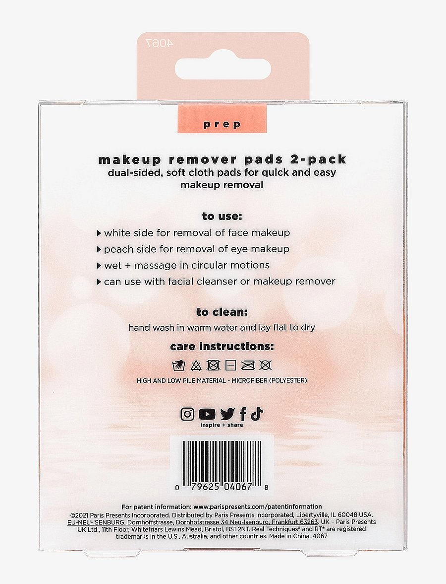 Real Techniques - Real Techniques Makeup Remover Pads - puhastaja - no colour - 3