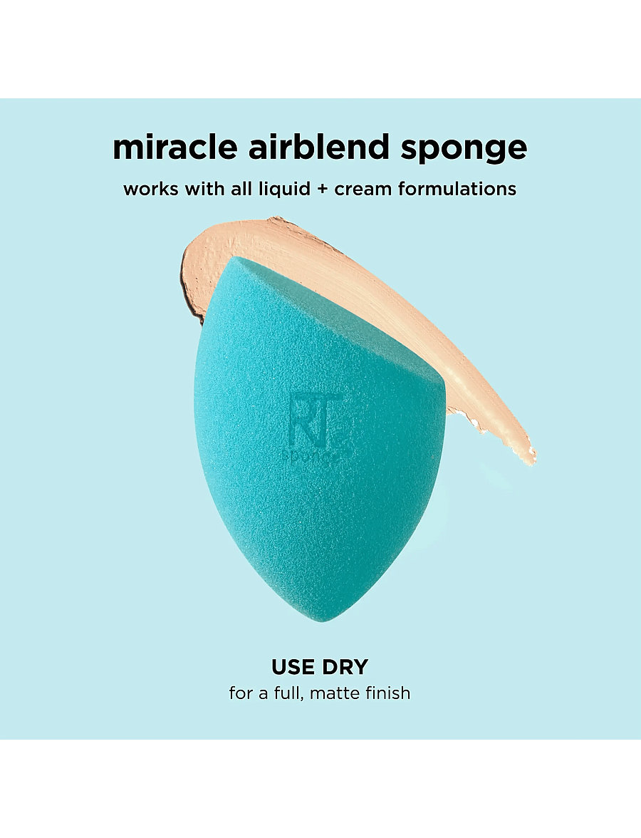 Real Techniques - Real Techniques Miracle AirBlend Sponge+ - makeup - no colour - 3