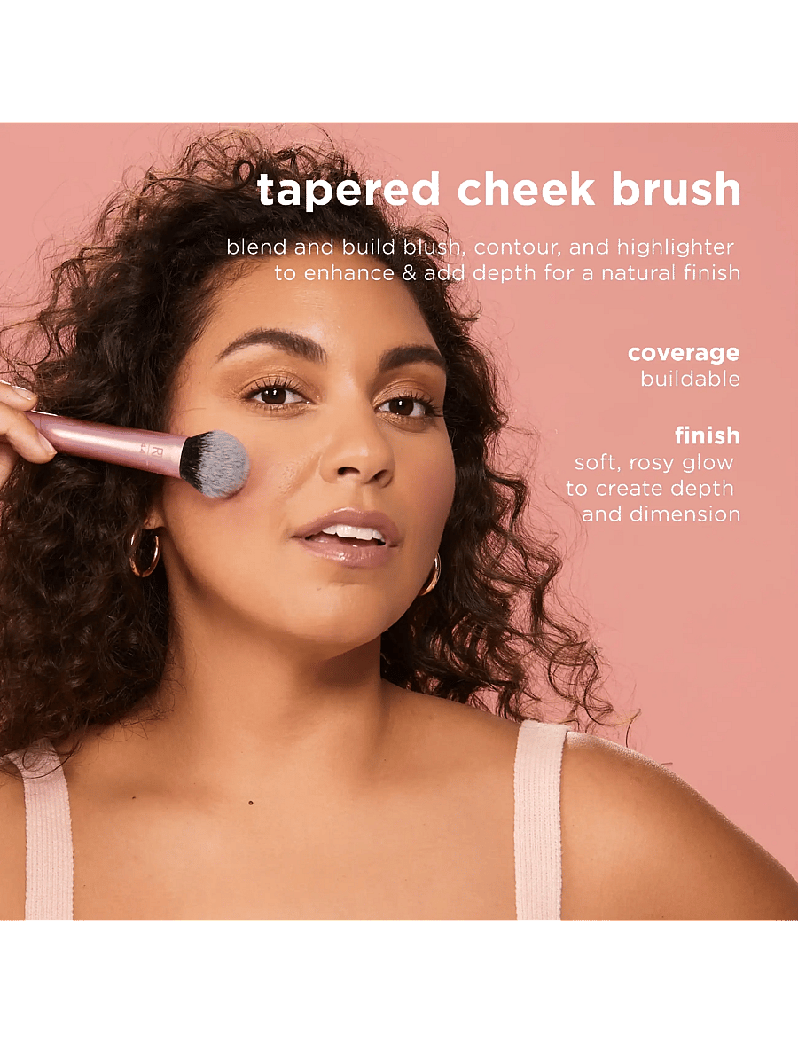 Real Techniques - Real Techniques Tapered Cheek Brush - makeup - no colour - 1