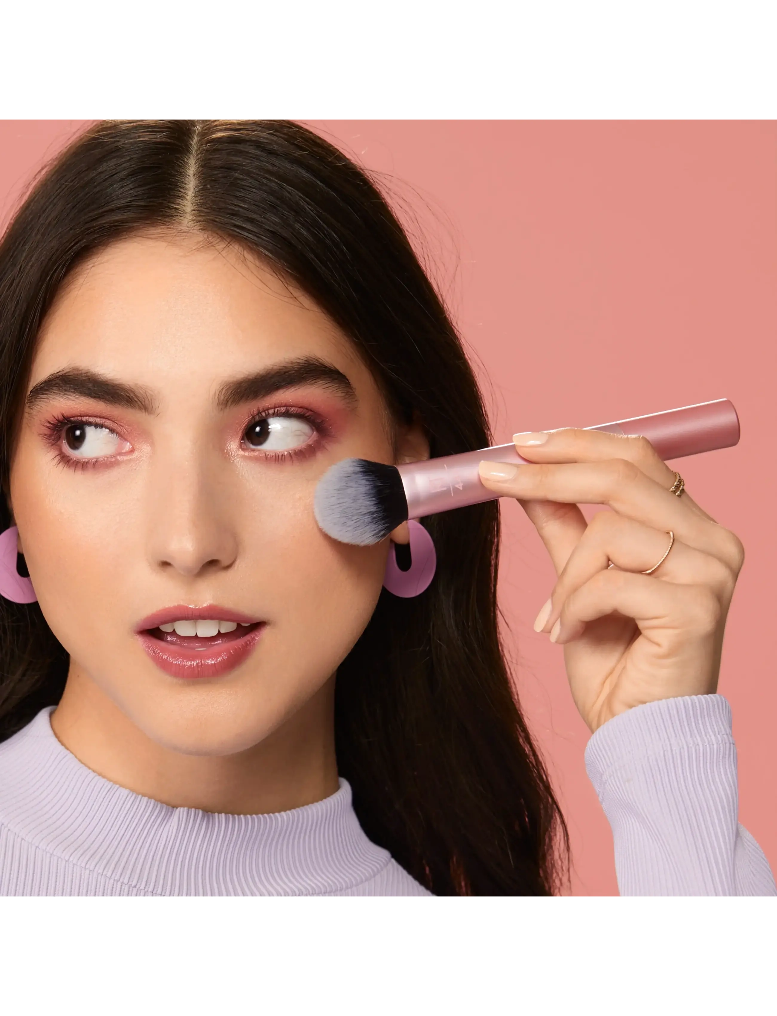 Real Techniques - Real Techniques Tapered Cheek Brush - makeup - no colour - 3