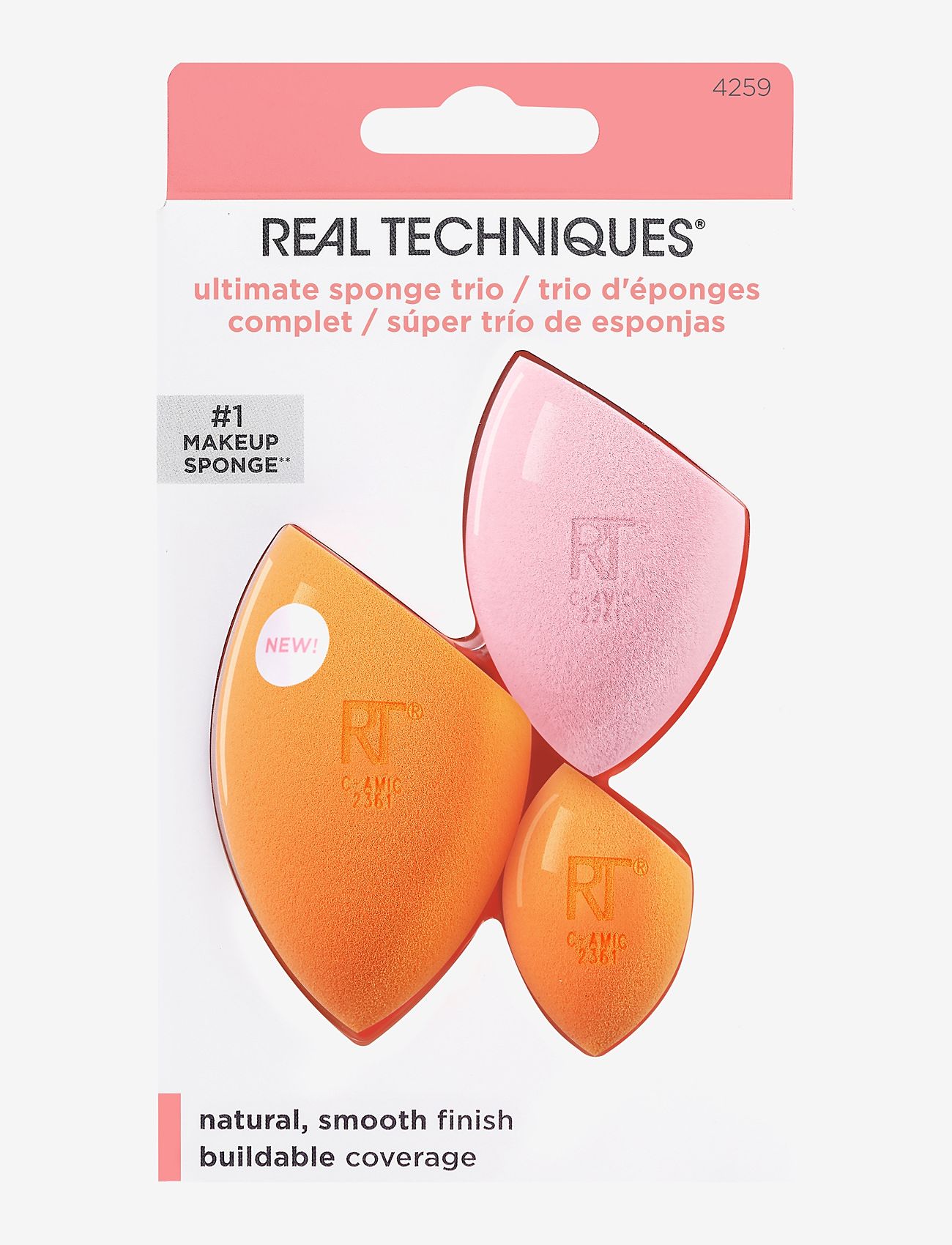 Real Techniques - Real Techniques Ultimate Sponge Trio - smink - no colour - 1