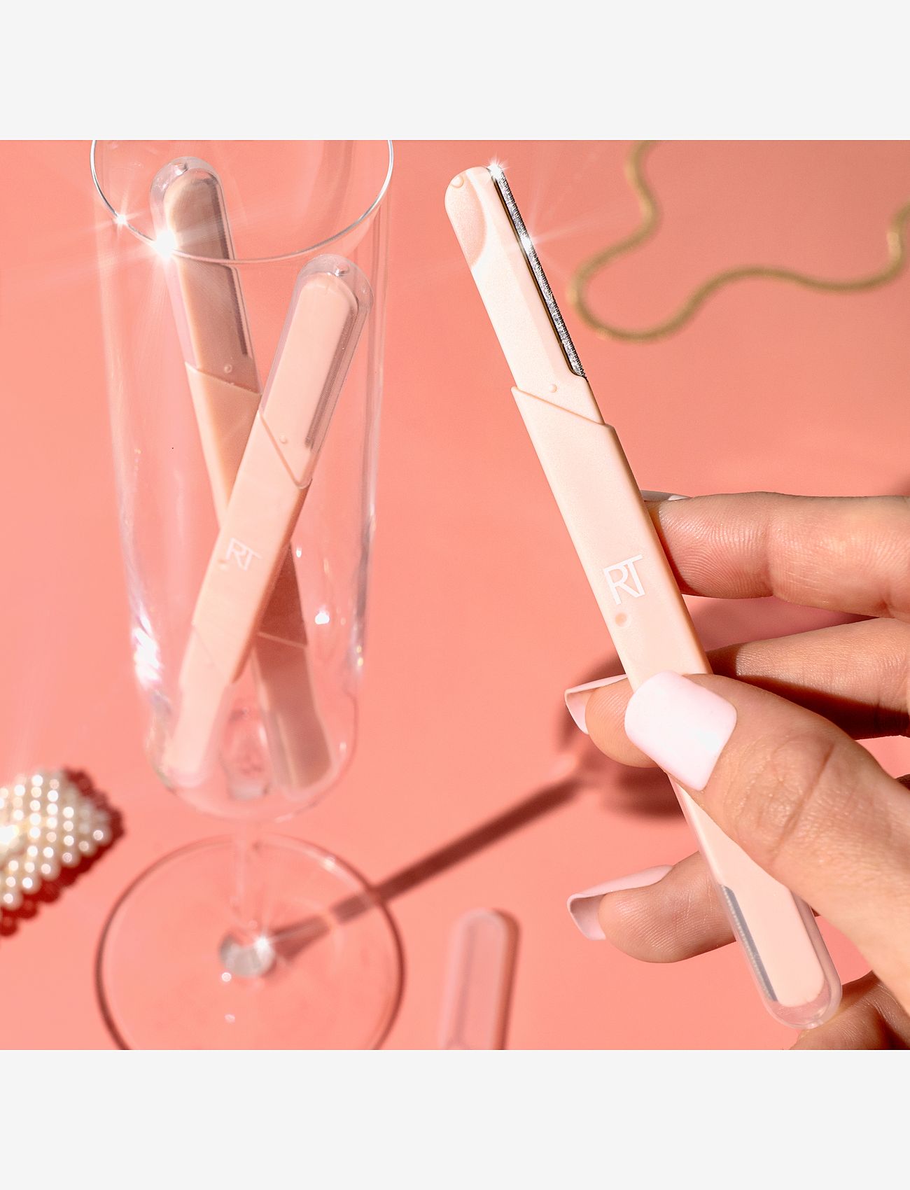 Real Techniques - Real Techniques Face and Brow Razors - barberskrabere - no colour - 1