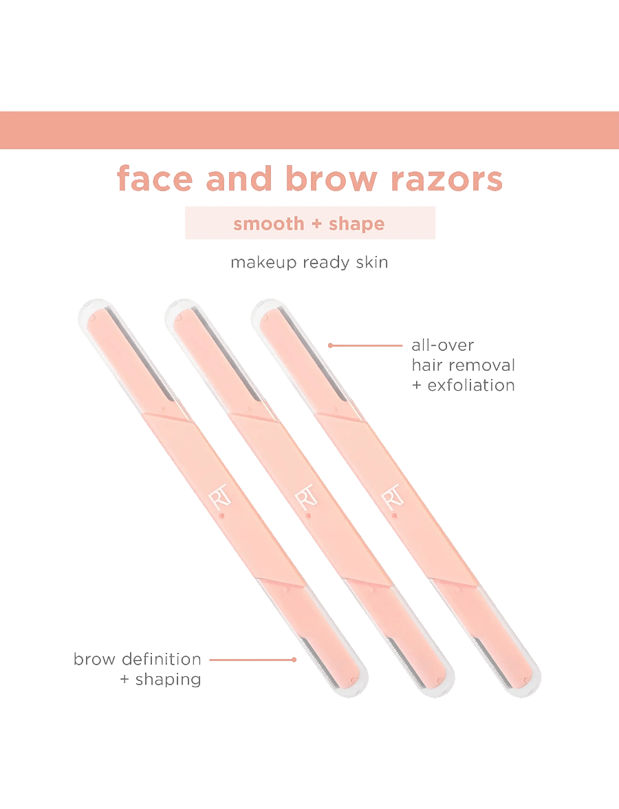 Real Techniques - Real Techniques Face and Brow Razors - pardlid - no colour - 2