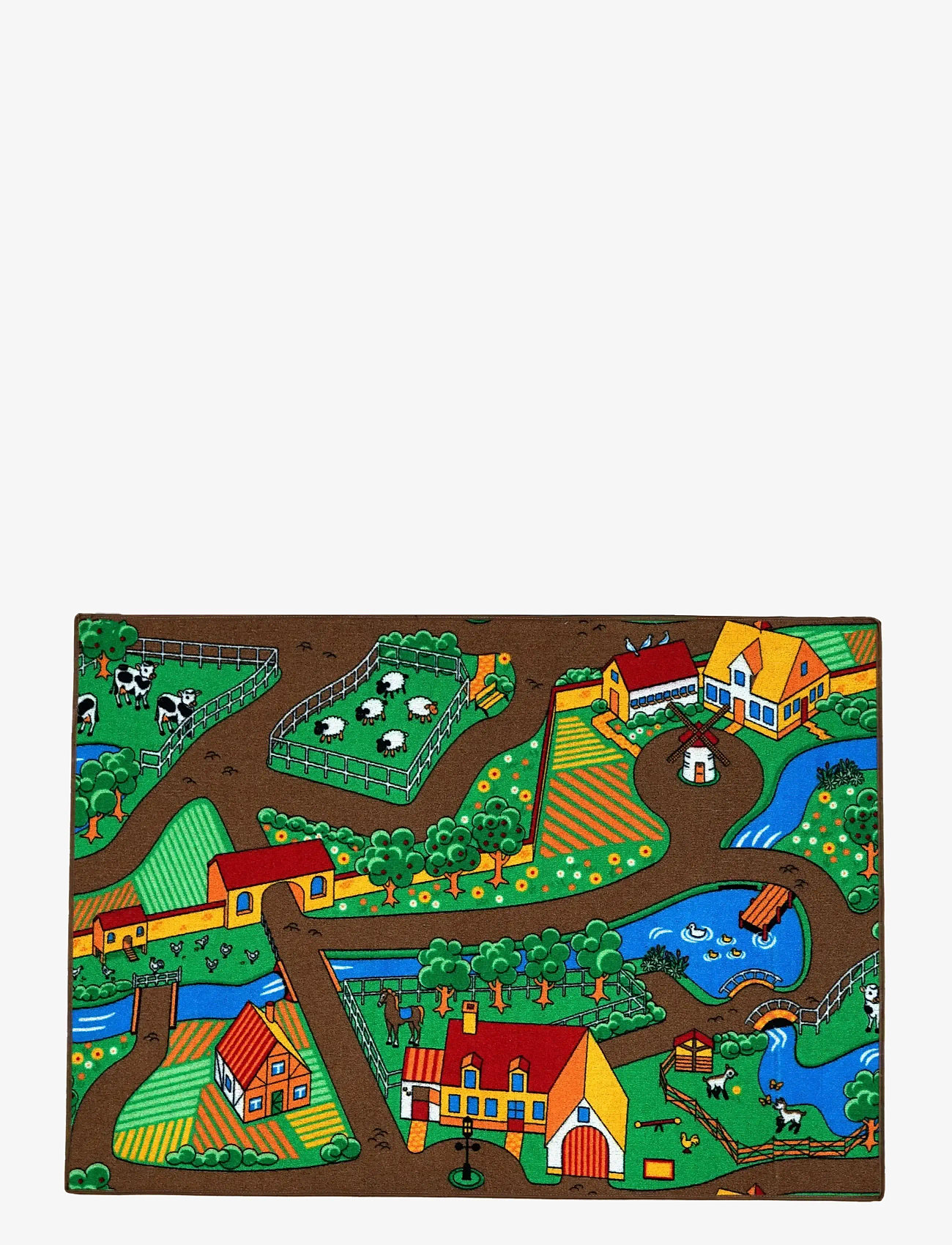 Rebel Roads - Farm Life Playmat - 95 x 133 cm - rektangulära mattor - multi coloured - 1