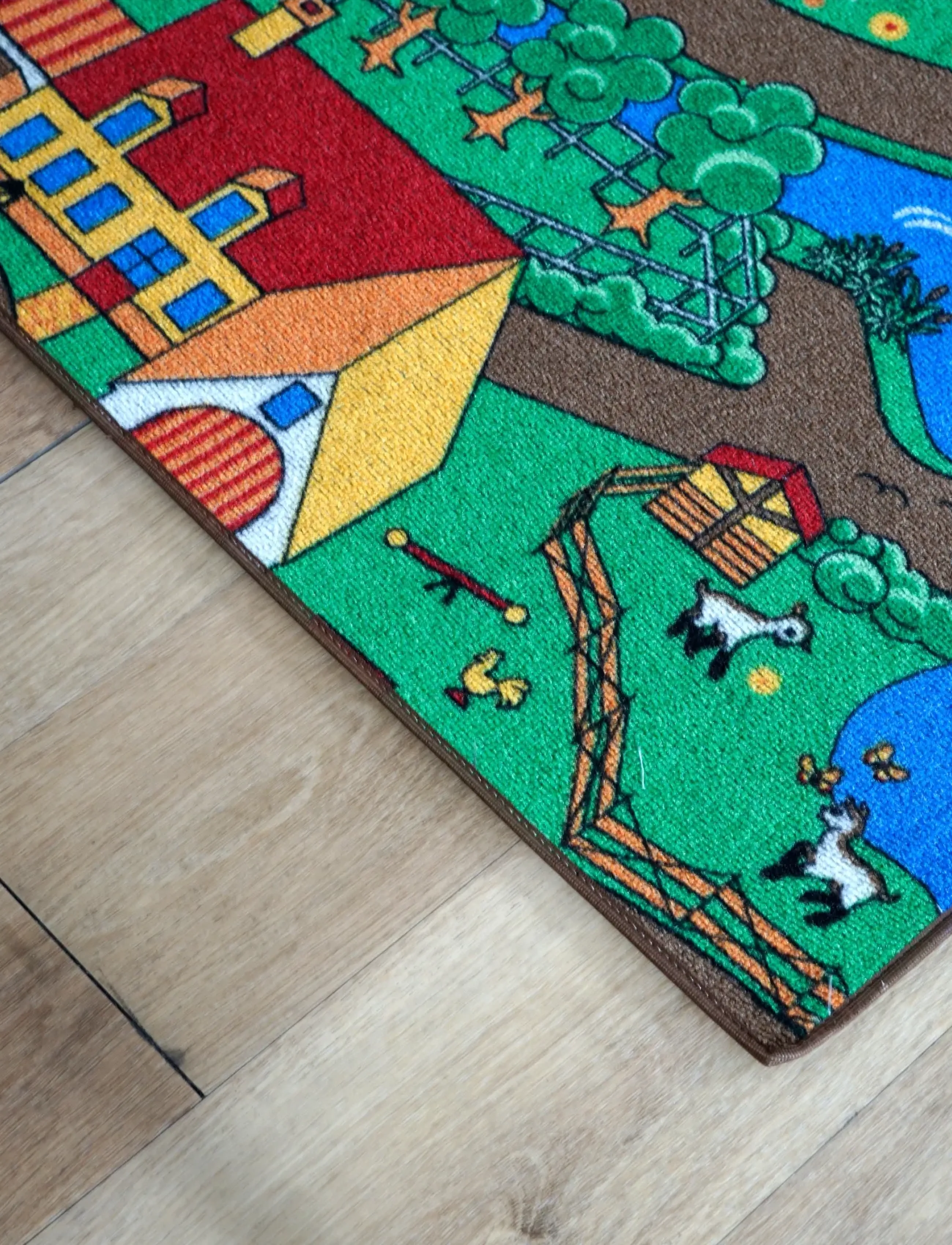 Rebel Roads - Farm Life Playmat - 95 x 133 cm - rektangulære tæpper - multi coloured - 2