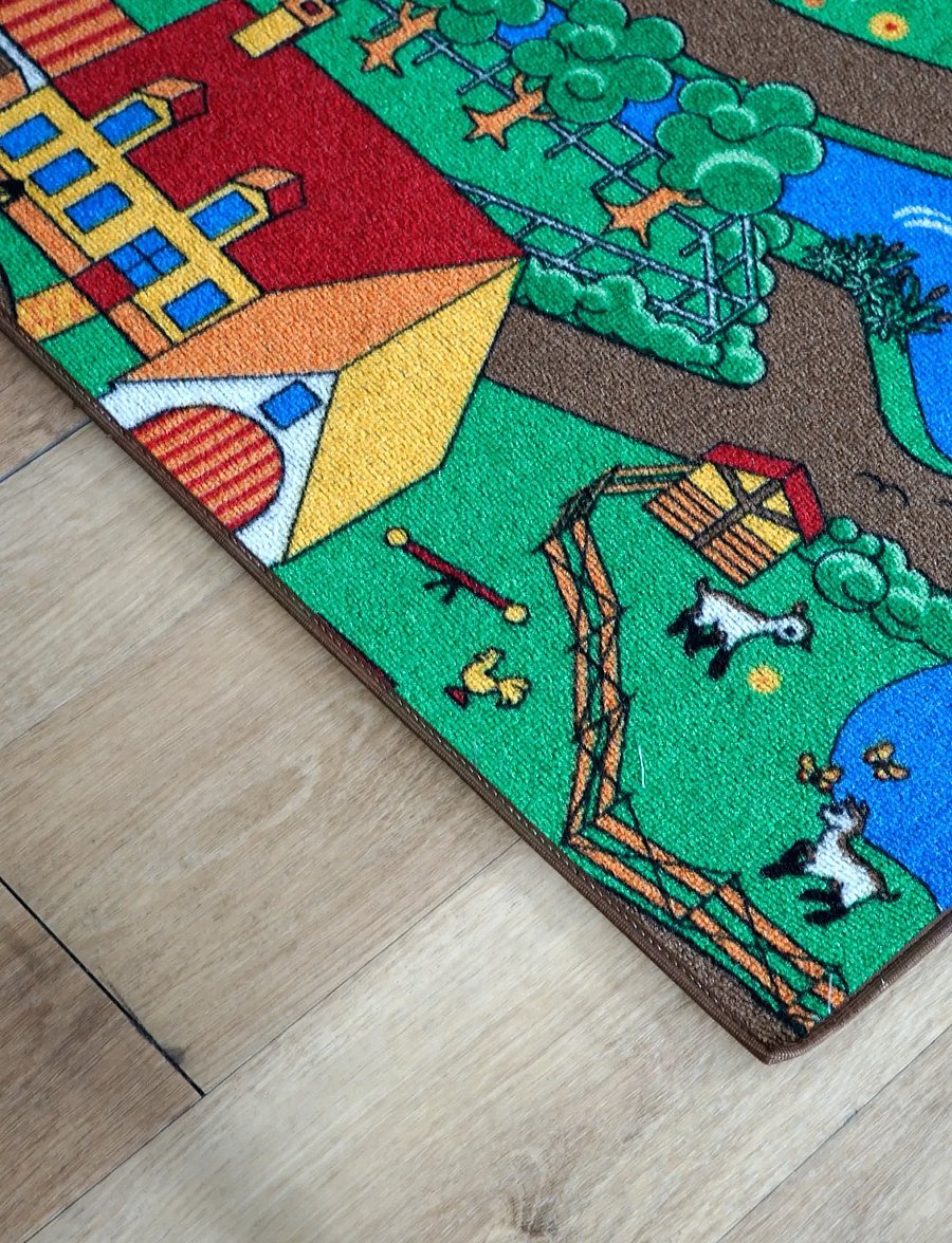 Rebel Roads - Farm Life Playmat - 95 x 133 cm - rektangulära mattor - multi coloured - 2