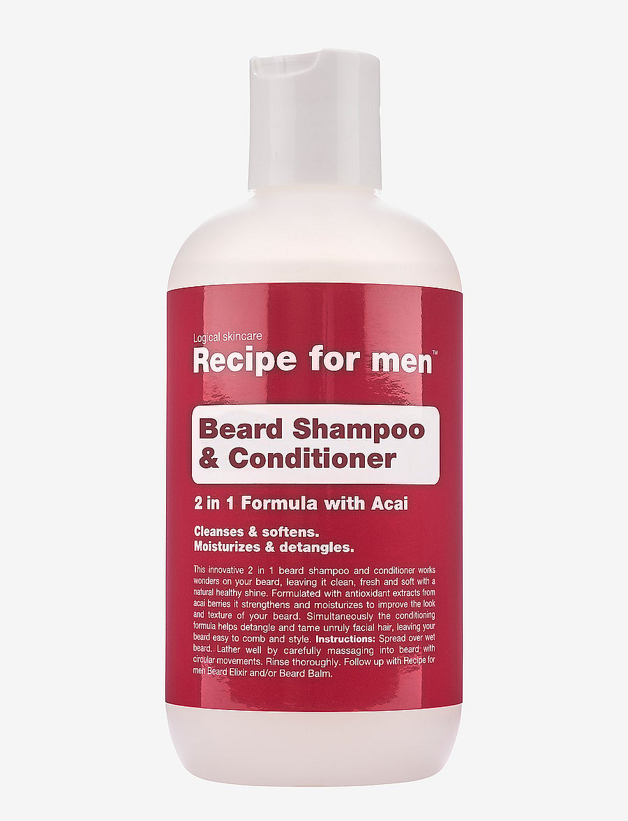 Recipe for Men - Recipe Beard Shampoo & Conditioner - habeme palsamid - clear - 0