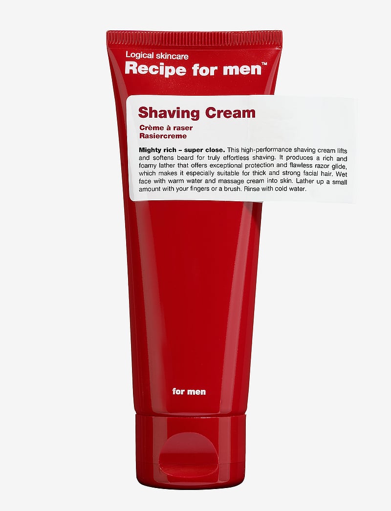 Recipe for Men - Recipe Shaving Cream - raksápa - no colour - 0