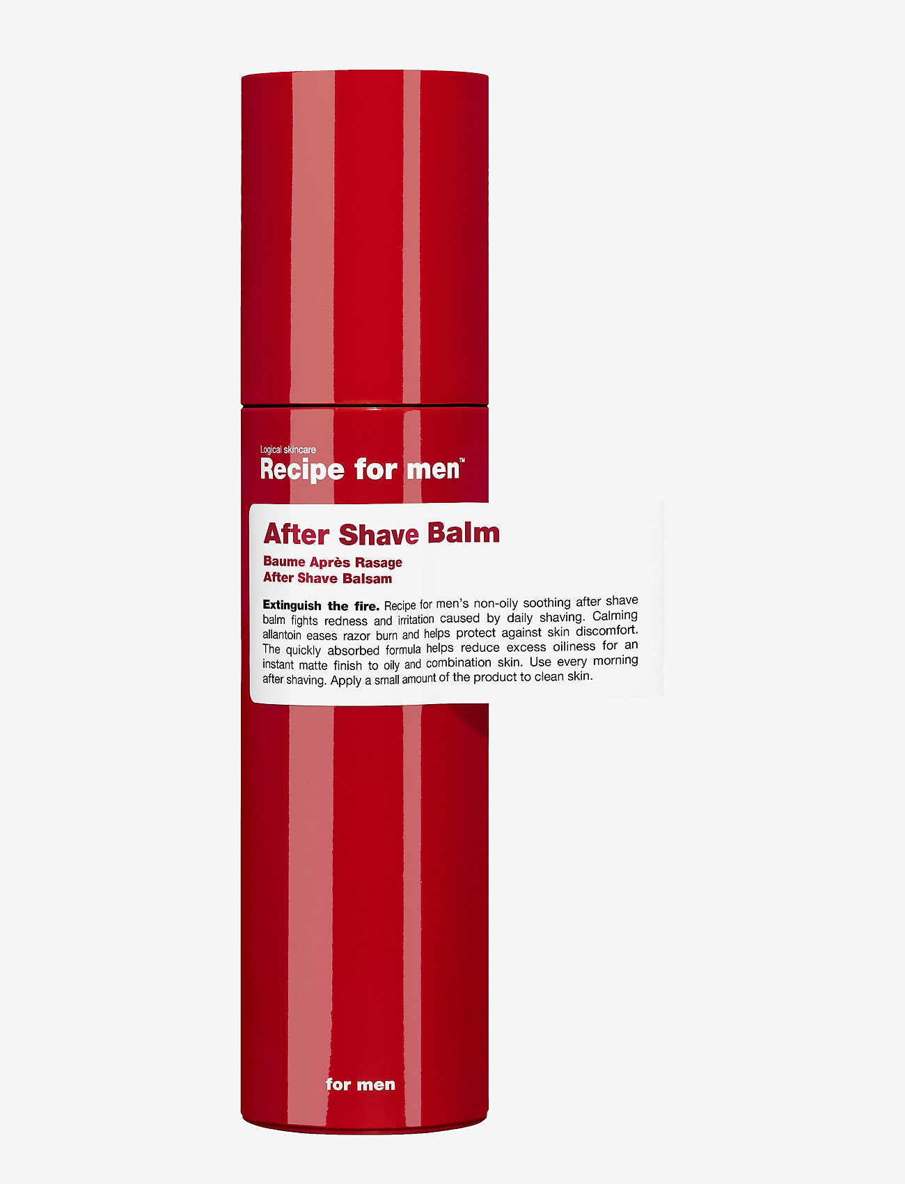 Recipe for Men - Recipe After Shave Balm - after shave - clear - 0