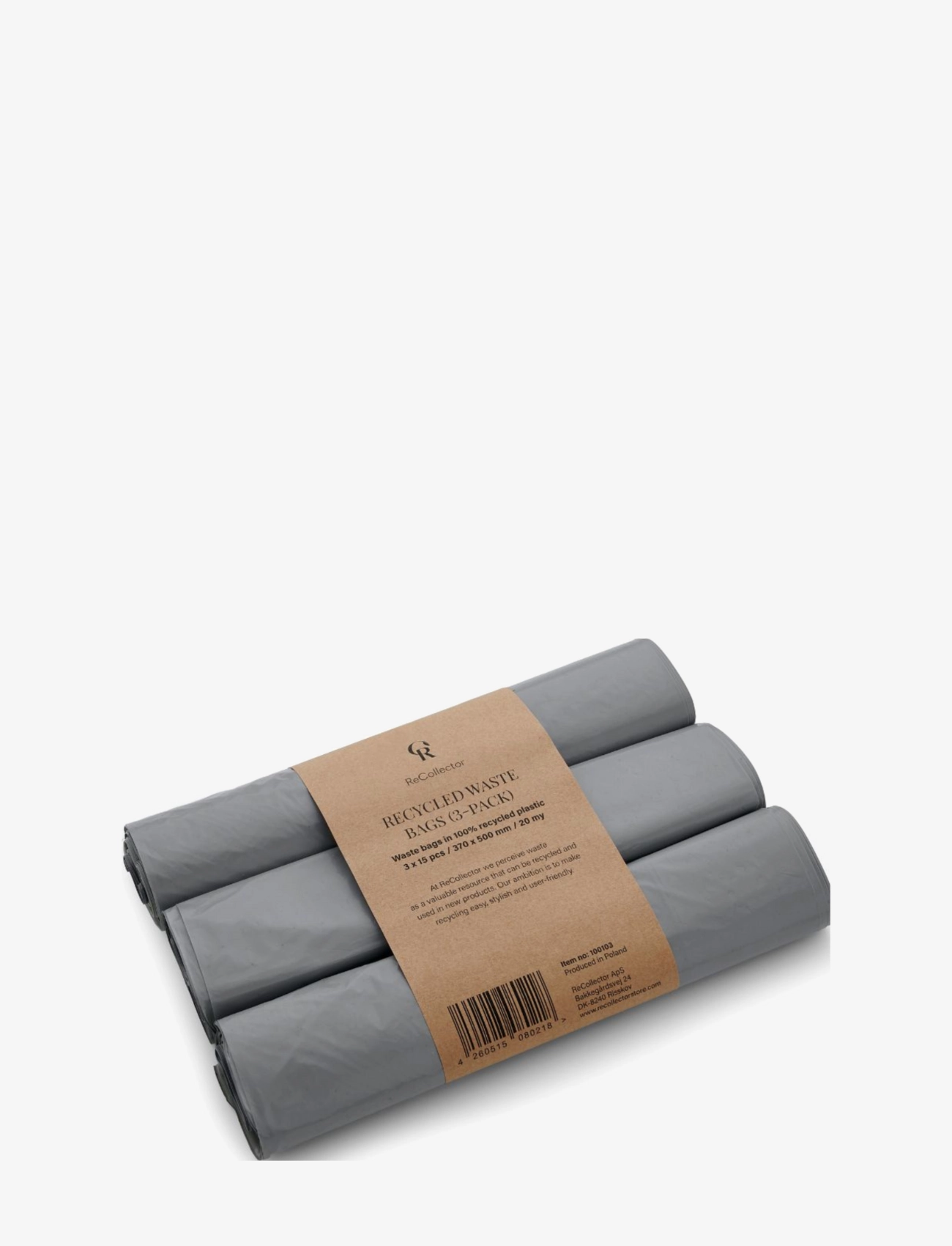 ReCollector Recycled waste bags - Plovimo ir valymo priemonės - BLUE / white