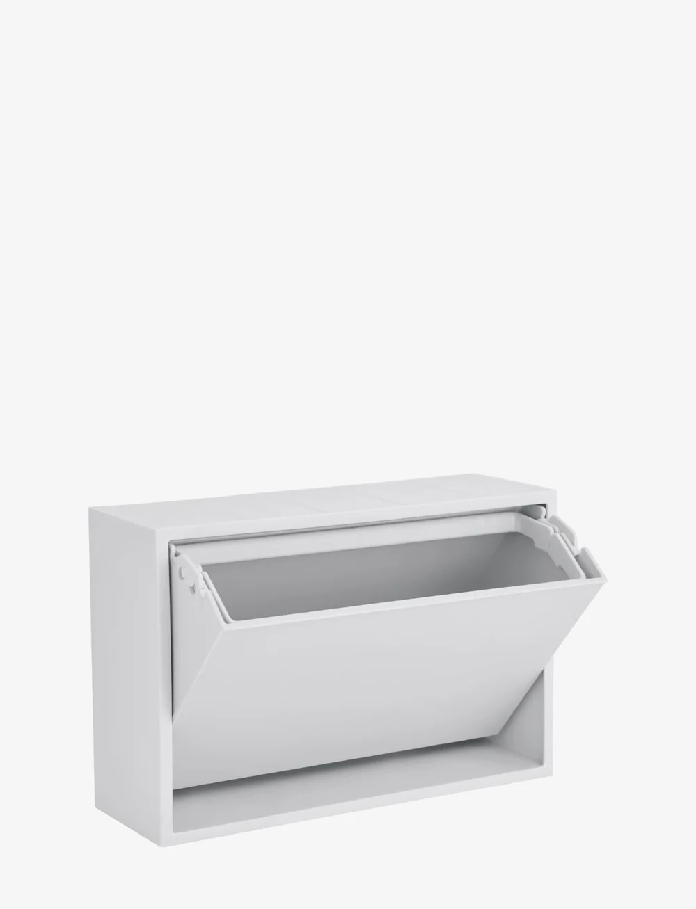 ReCollector - Stylish wall-mounted toilet bin - vannitoa sisustus - brilliant white - 0
