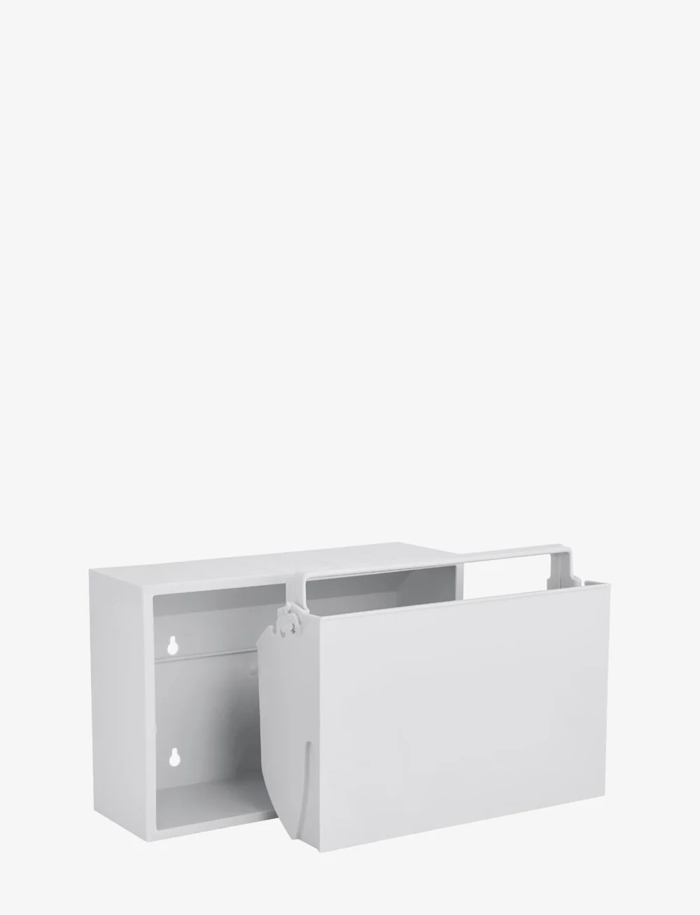 ReCollector - Stylish wall-mounted toilet bin - vannitoa sisustus - brilliant white - 2