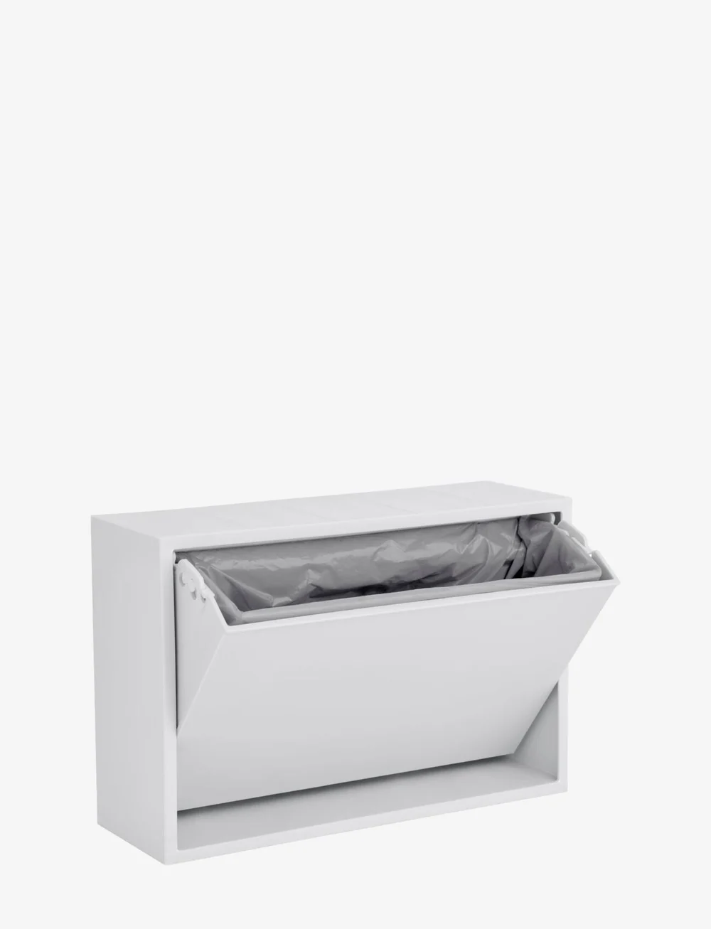 ReCollector - Stylish wall-mounted toilet bin - vannitoa sisustus - brilliant white - 3