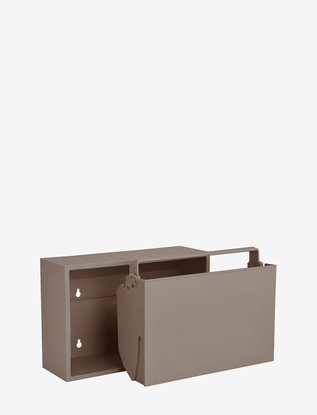 ReCollector - Stilfuld vægmonteret toiletspand - køb efter pris - fungi brown - 2