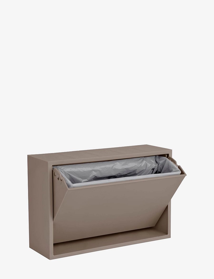 ReCollector - Stylish wall-mounted toilet bin - paberi prügikastid - fungi brown - 4