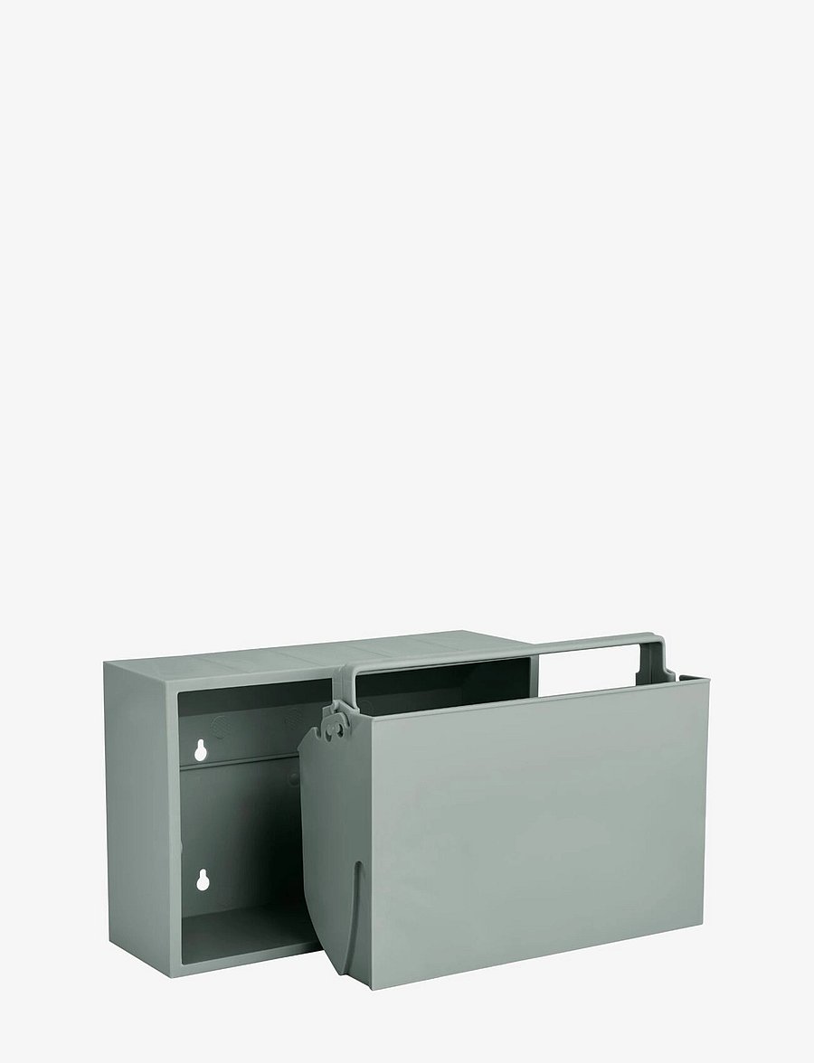 ReCollector - Stylish wall-mounted toilet bin - paberi prügikastid - iron blue - 3