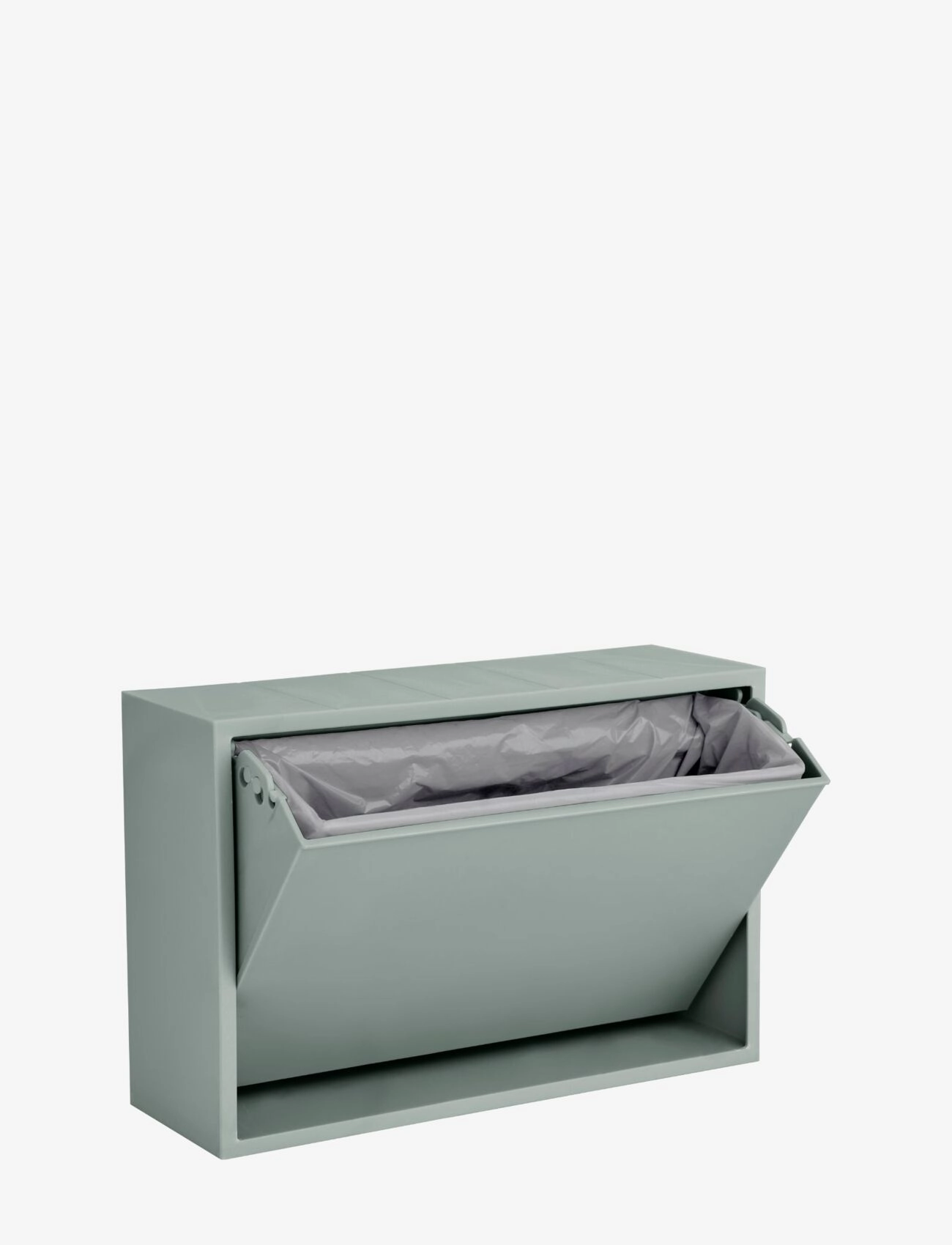 ReCollector - Stilfuld vægmonteret toiletspand - papirkurve & skraldespande - iron blue - 4