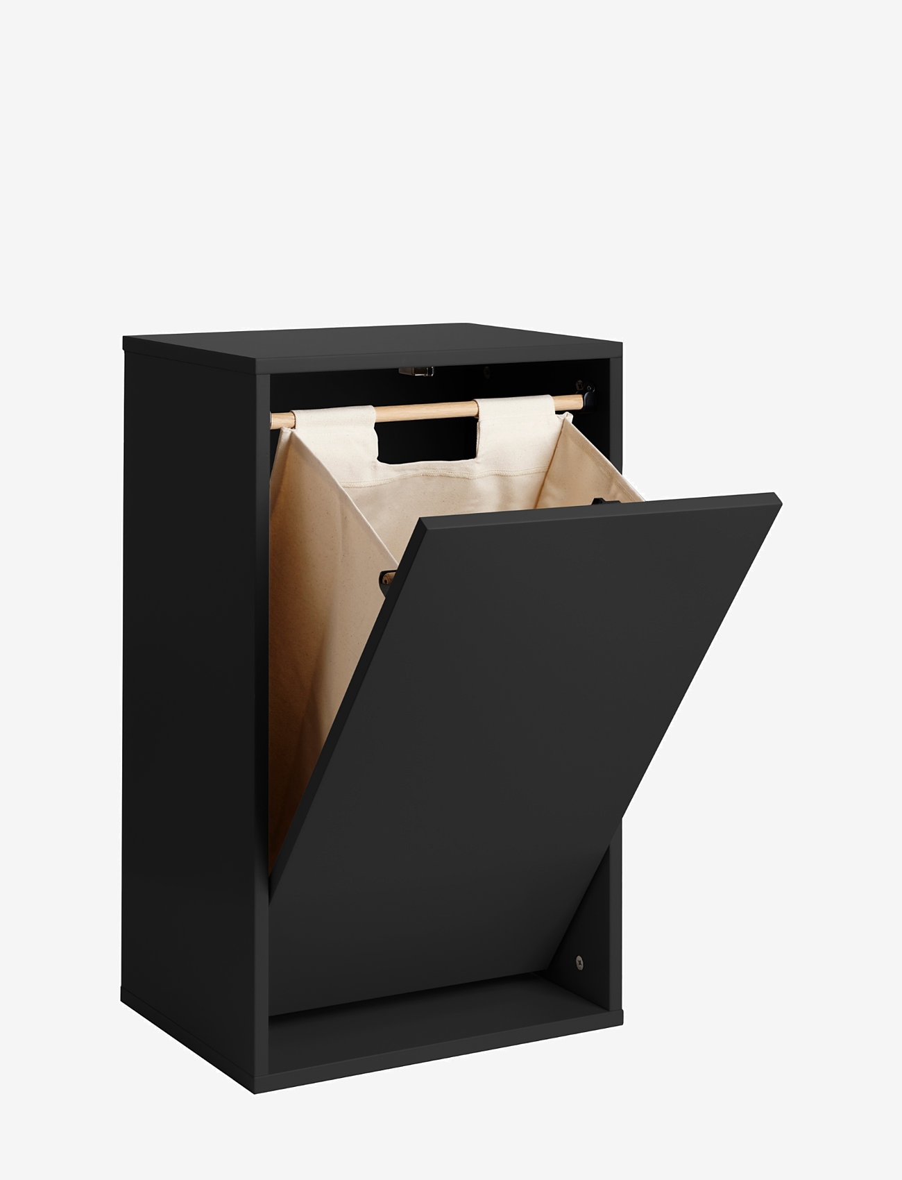 ReCollector - Smart wall-mounted laundry basket - black raven - 0