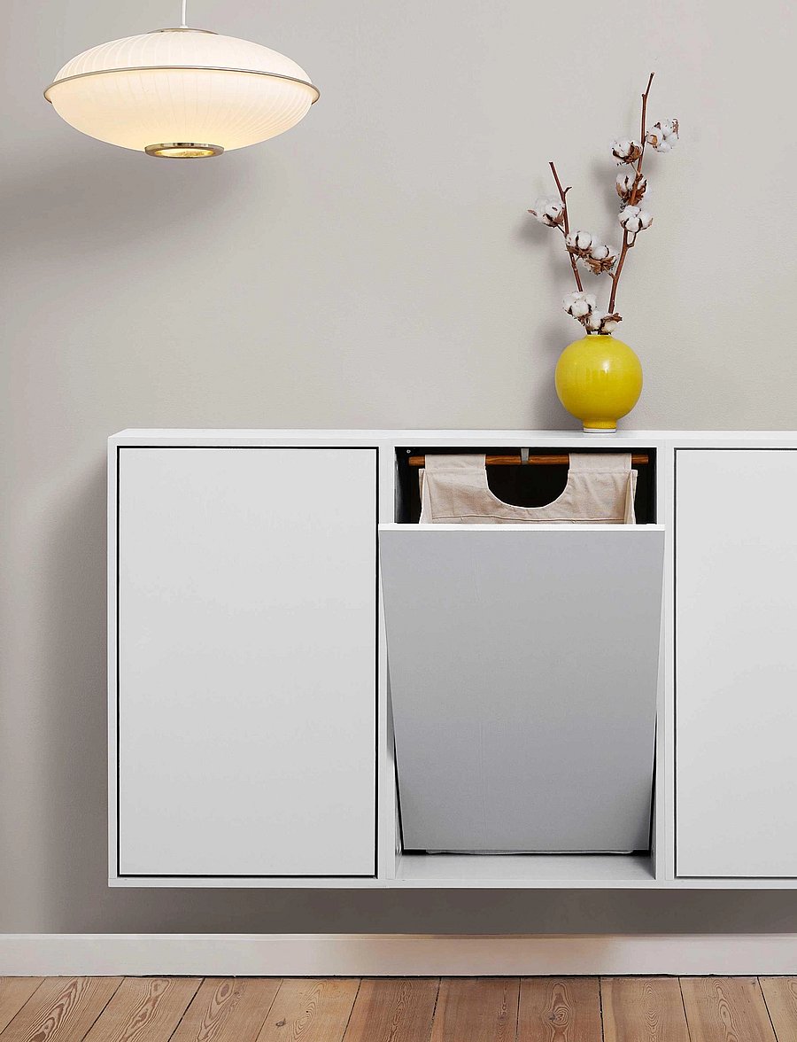 ReCollector - Smart wall-mounted laundry basket - pesukorvid - brilliant white - 0
