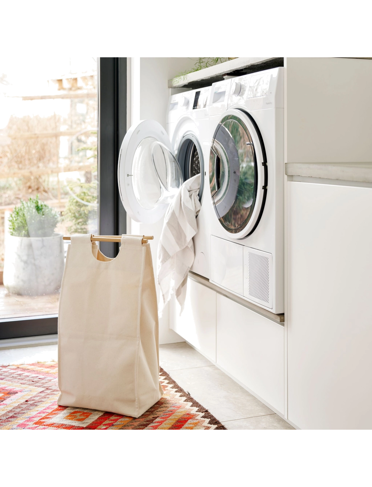 ReCollector - Smart väggmonterad tvättkorg - tvättkorgar - brilliant white - 5