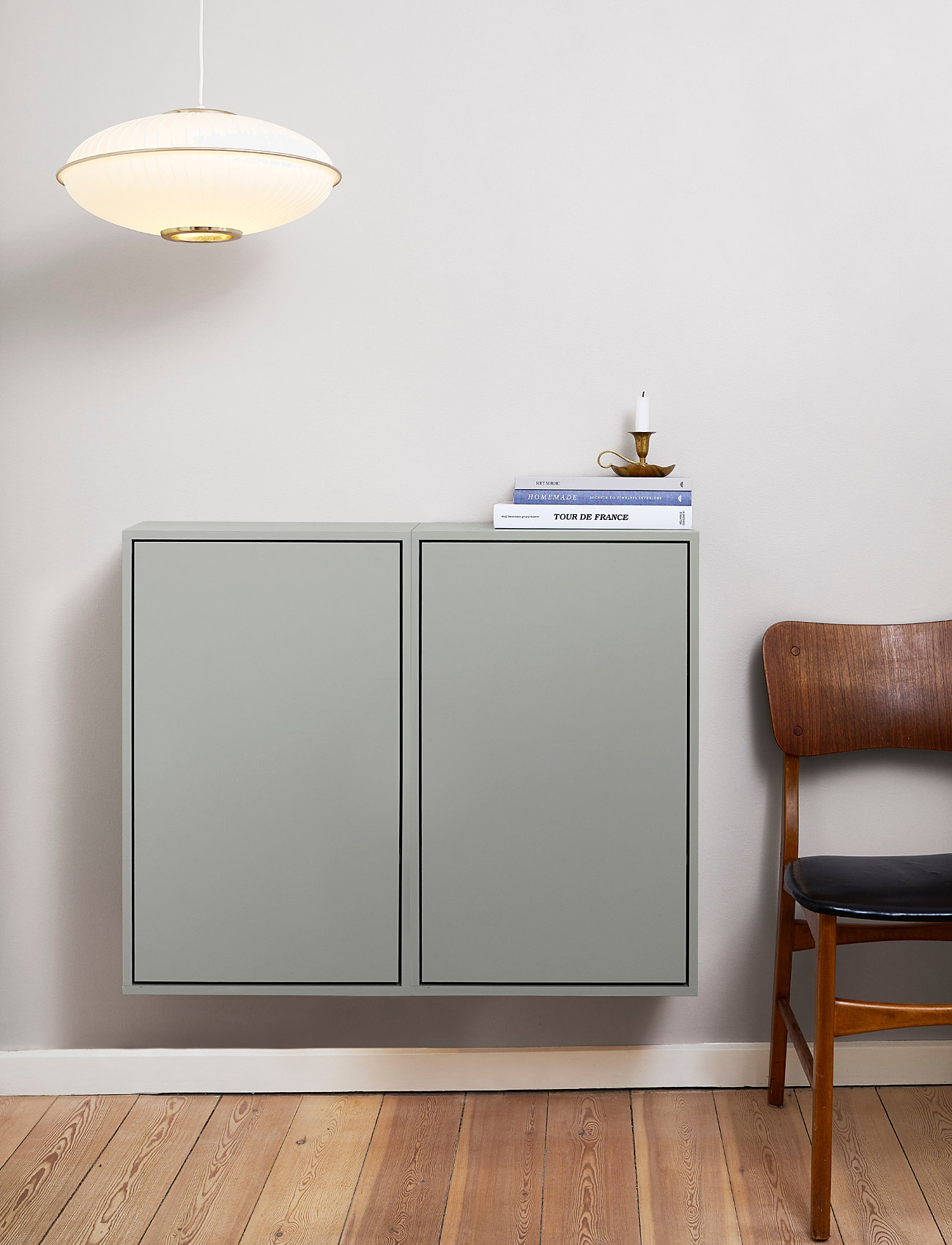 ReCollector - Smart wall-mounted laundry basket - iron blue - 2