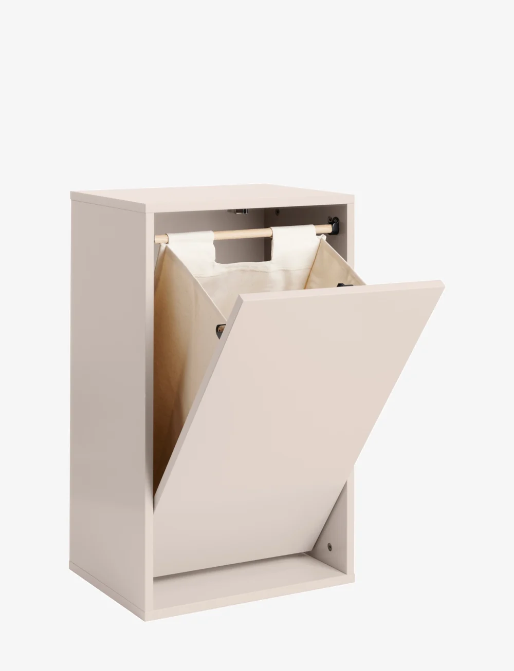 ReCollector - Smart wall-mounted laundry basket - Þvottakörfur - silver cloud grey - 0