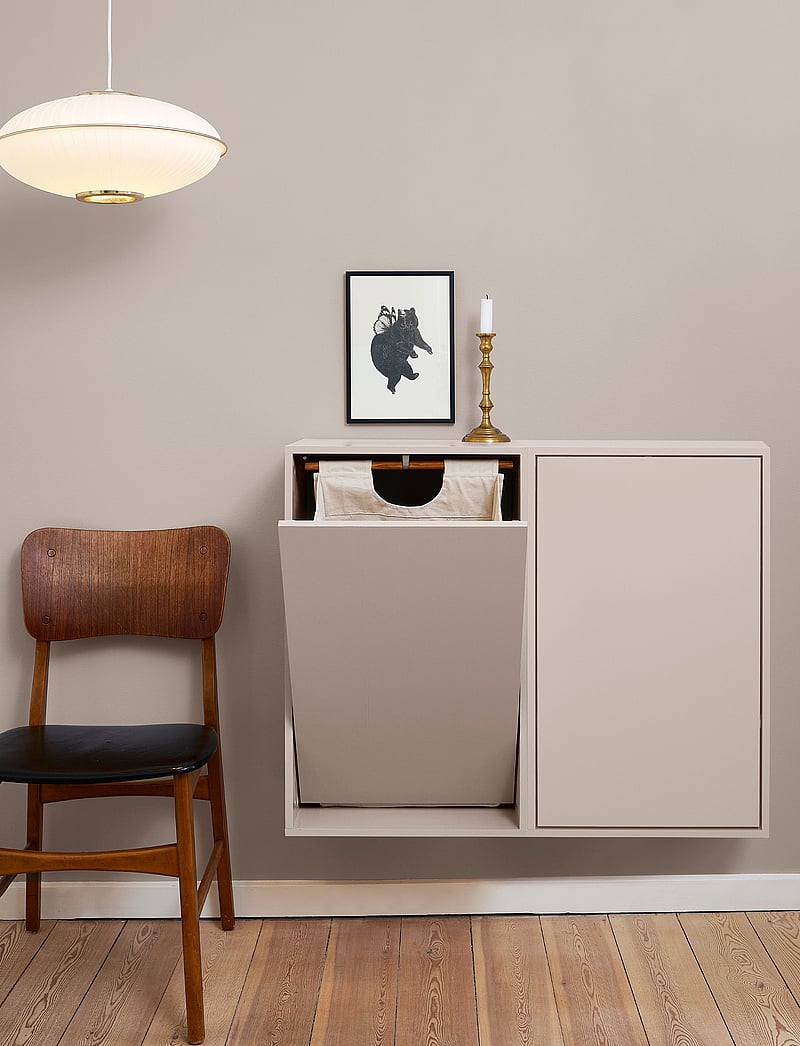 ReCollector - Smart wall-mounted laundry basket - pesukorvid - silver cloud grey - 0