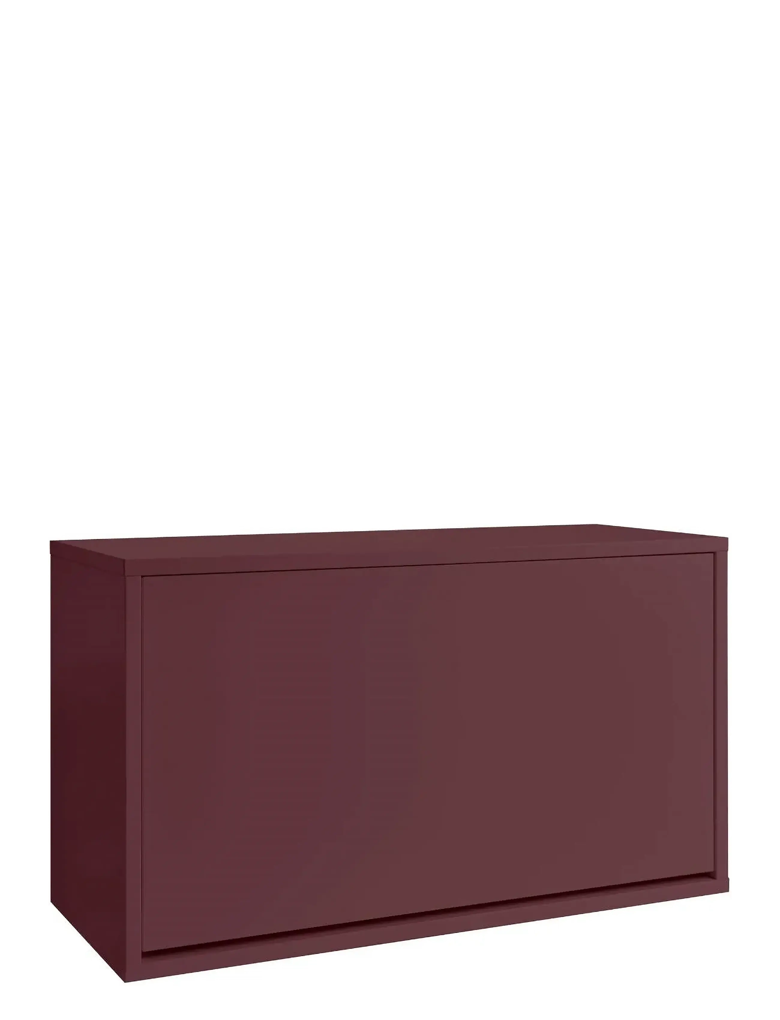 ReCollector Elegant Vægmonteret Skoboks, Shoe Racks, Bordeaux, Str: 70X 40X 32CM