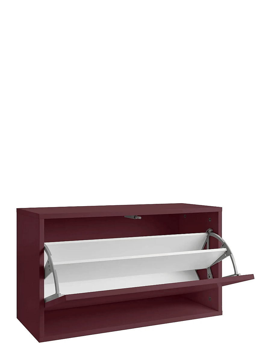 ReCollector - Elegant wall-mounted Shoe Box - schuhregale und tabletts - maroon red - 2