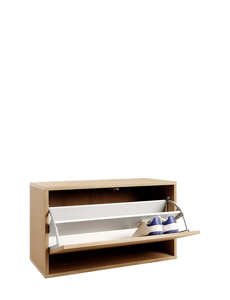 ReCollector - Elegant wall-mounted Shoe Box - schuhregale und tabletts - warm oak - 2