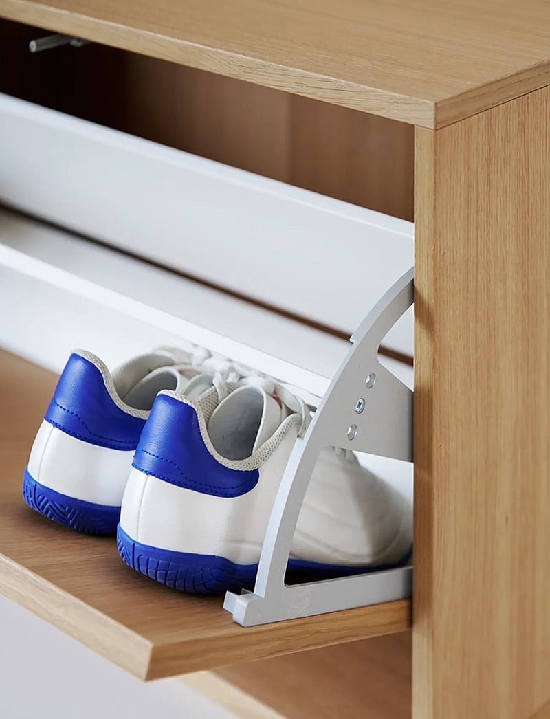 ReCollector - Elegant wall-mounted Shoe Box - schuhregale und tabletts - warm oak - 4
