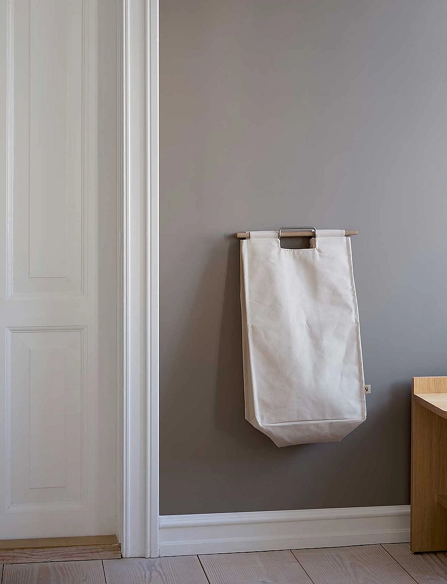 ReCollector - Stylish wall-mounted laundry bag - wäschekörbe - classic - 0