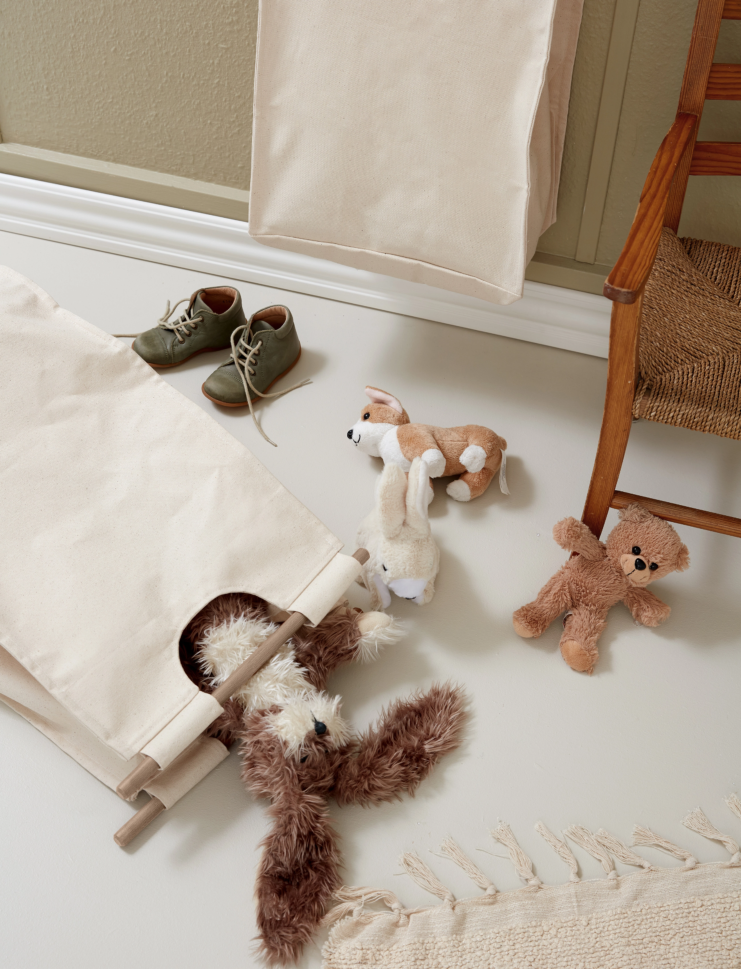 ReCollector - Stylish wall-mounted laundry bag - wäschekörbe - classic - 4