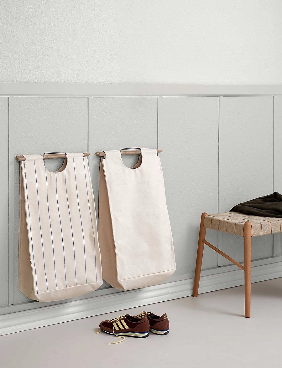 ReCollector - Stylish wall-mounted laundry bag - pesukorvid - cobolt blue - 0