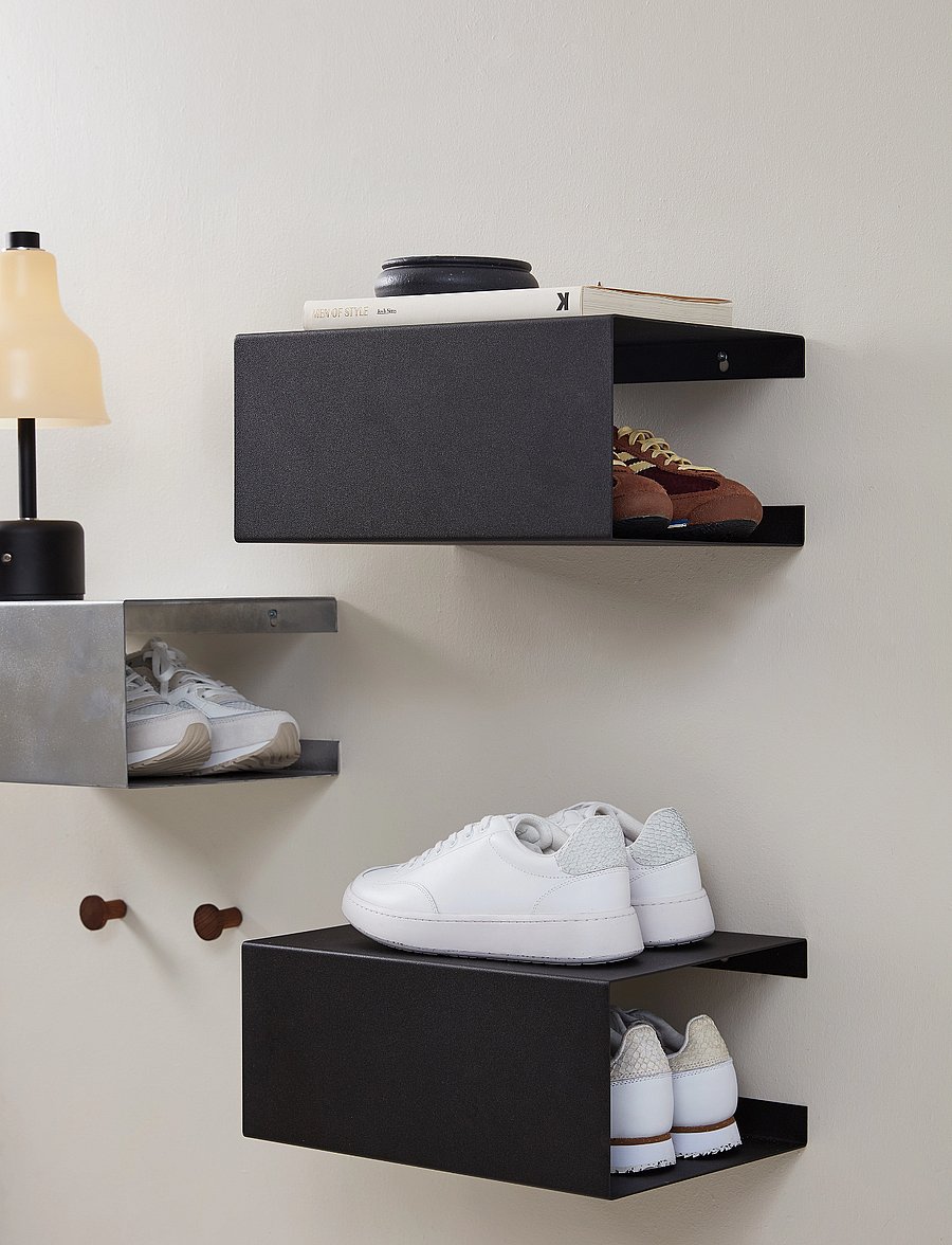 ReCollector - Stylish wall-mounted Box Shelf - regale und verwahrung - black raven - 0